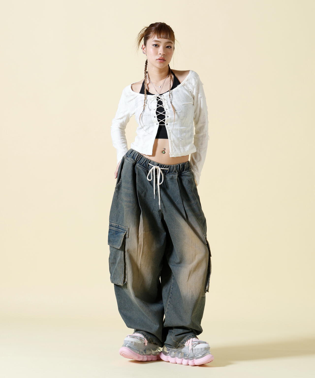 SIS/エスアイエス/Damage Cardigan