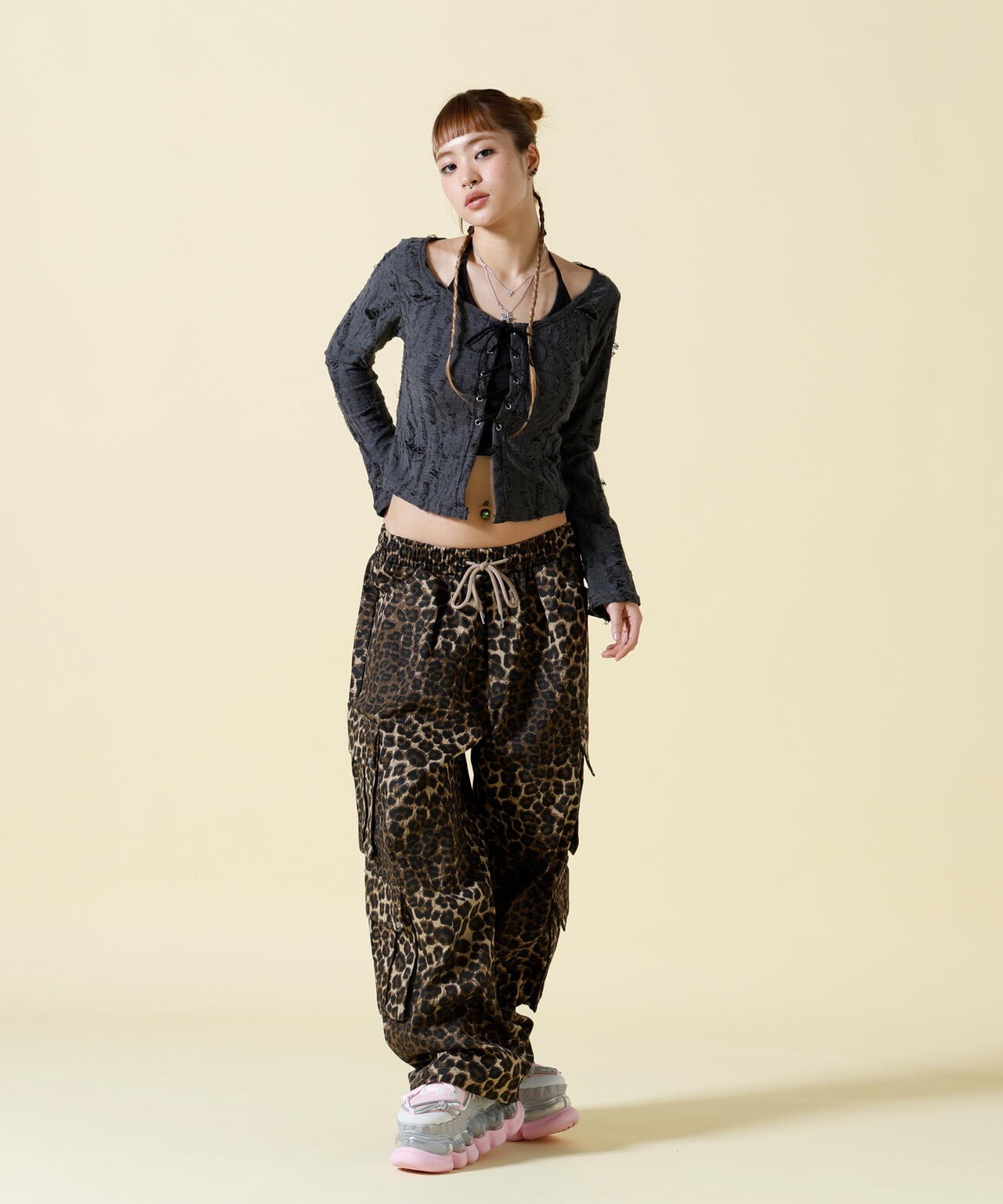 SIS/エスアイエス/Damage Cardigan
