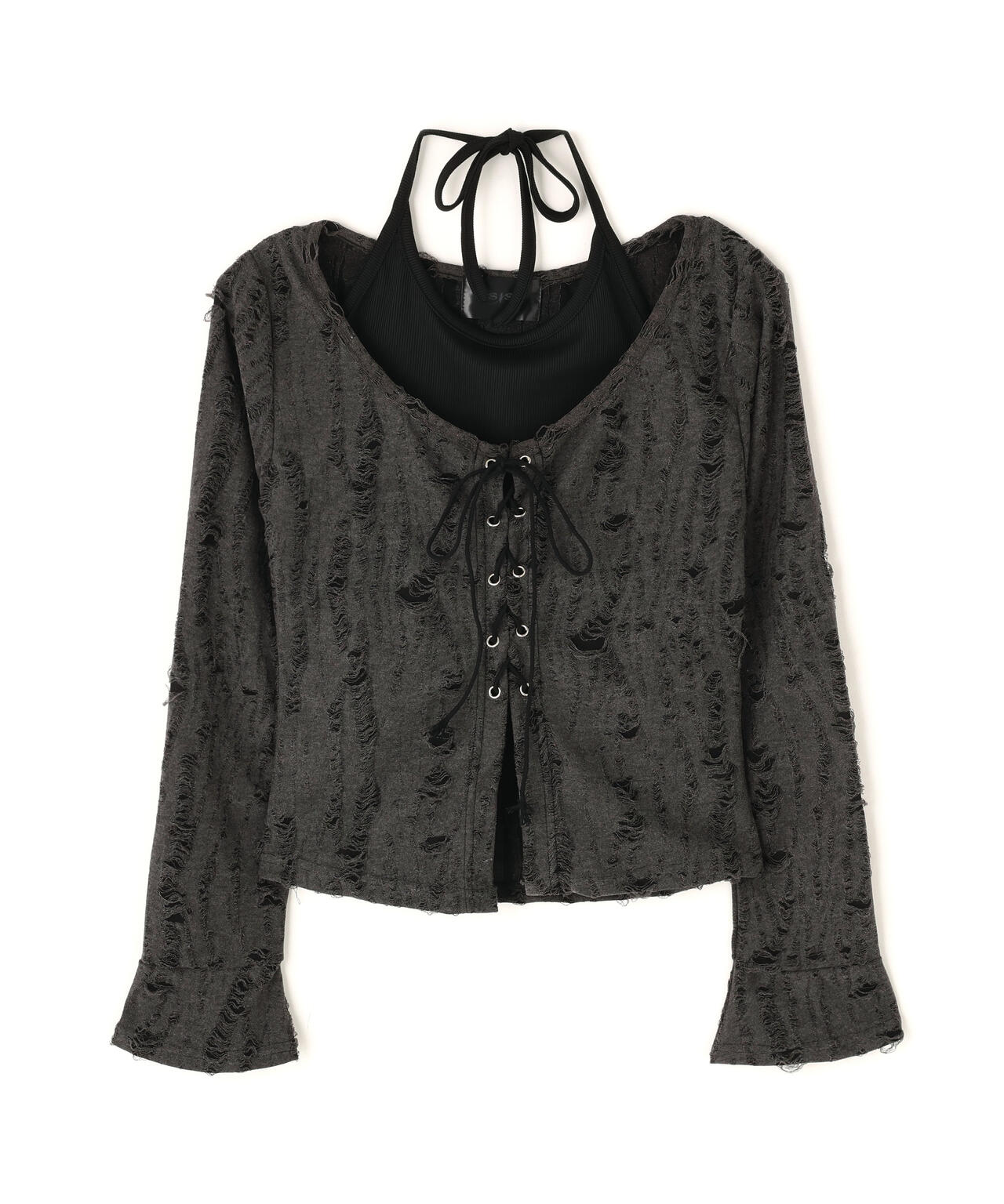 SIS/エスアイエス/Damage Cardigan