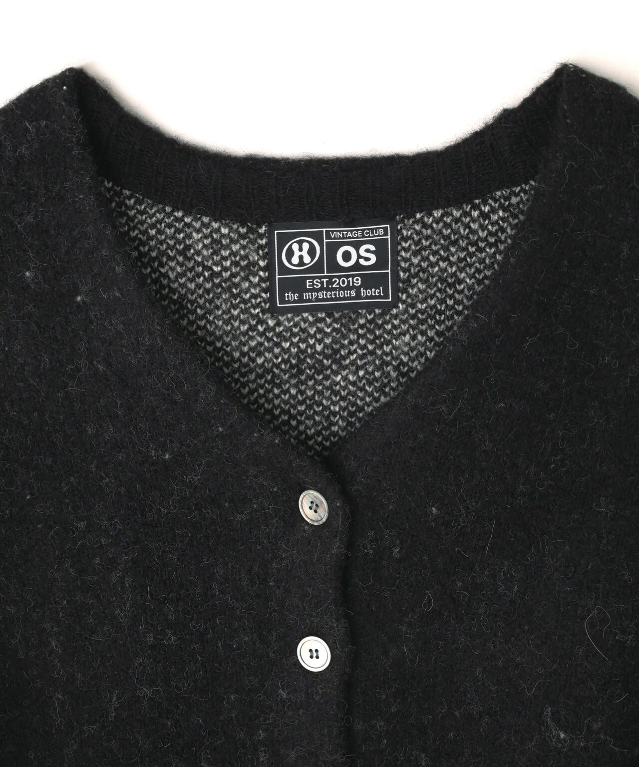 THE MYSTERIOUS HOTEL/ザ ミステリアス ホテル/ALPACA WOOL OVER CARDIGAN