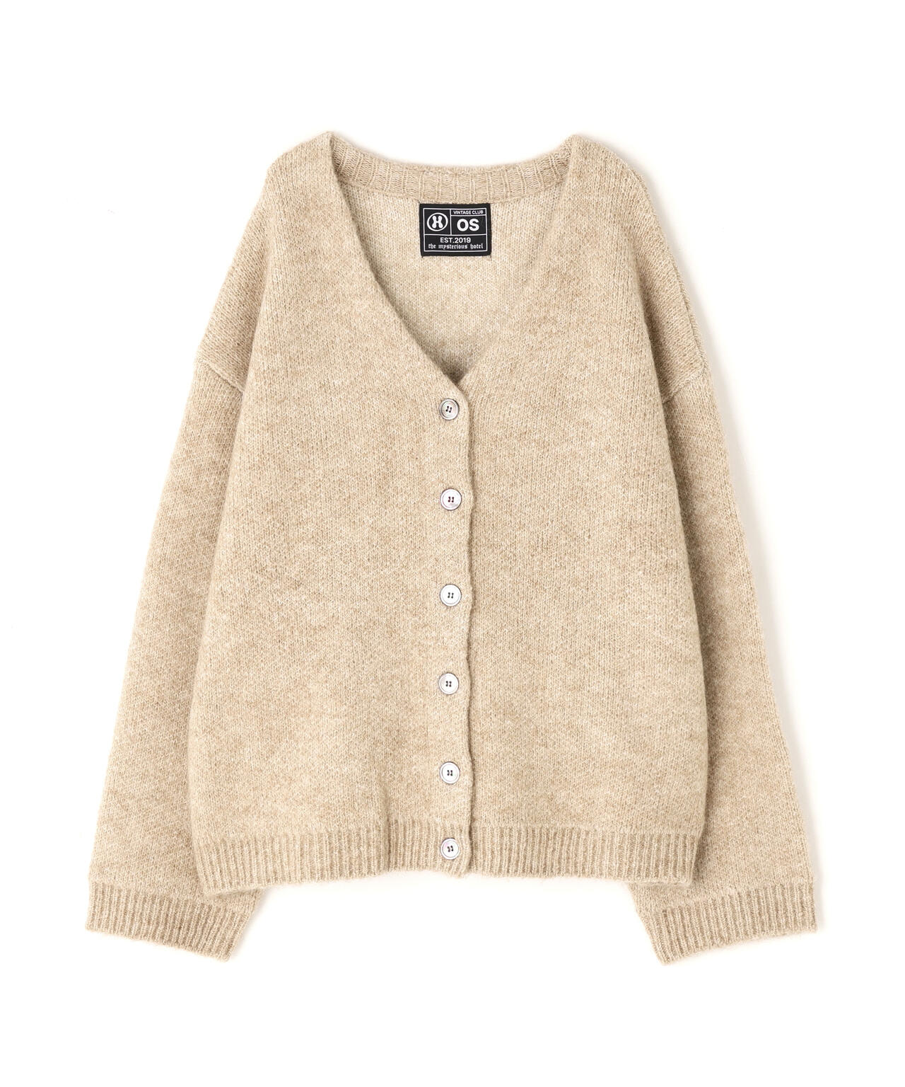 THE MYSTERIOUS HOTEL/ザ ミステリアス ホテル/ALPACA WOOL OVER CARDIGAN