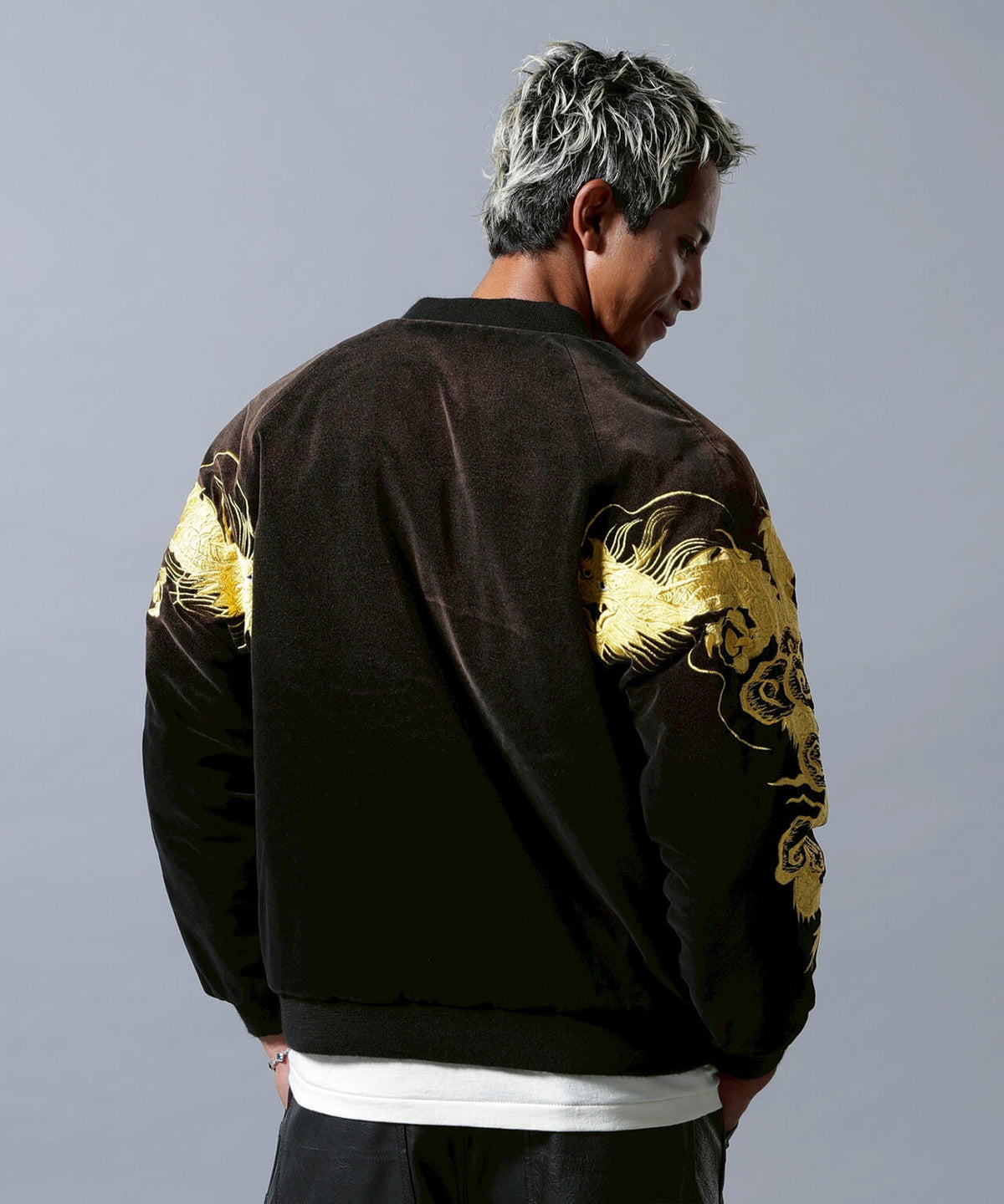 Blackmeans/ブラックミーンズ/【LHP EXCLUSIVE】2HEAD DRAGON SOUVENIR JACKET