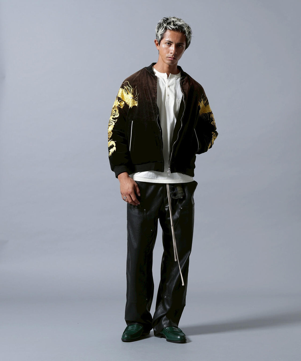 Blackmeans/ブラックミーンズ/【LHP EXCLUSIVE】2HEAD DRAGON SOUVENIR JACKET
