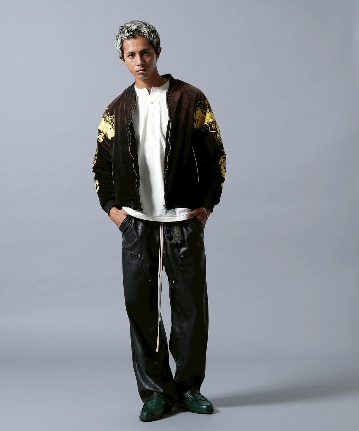 Blackmeans/ブラックミーンズ/【LHP EXCLUSIVE】2HEAD DRAGON SOUVENIR JACKET