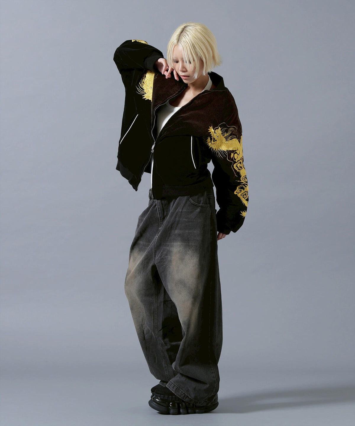 Blackmeans/ブラックミーンズ/【LHP EXCLUSIVE】2HEAD DRAGON SOUVENIR JACKET