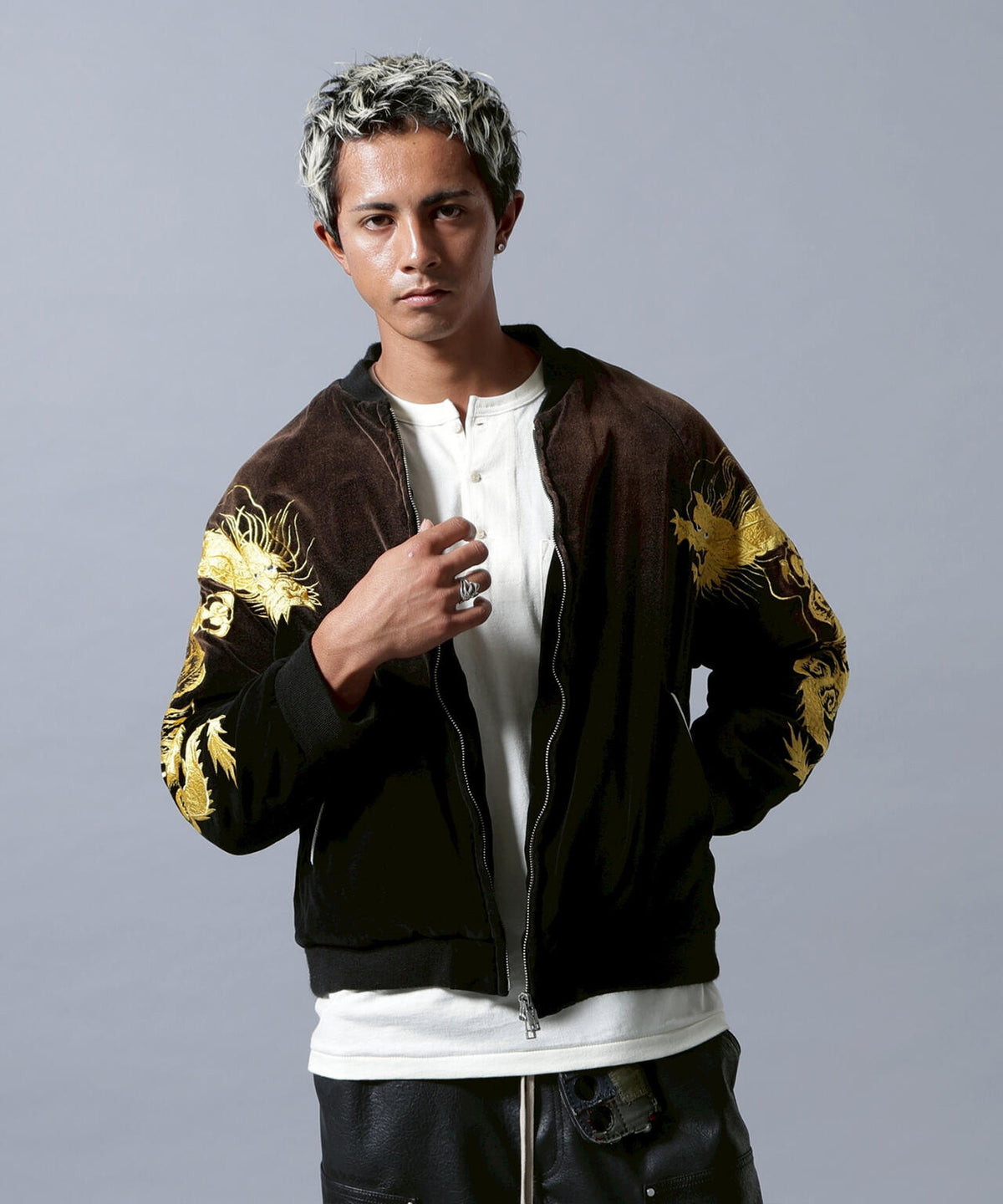 Blackmeans/ブラックミーンズ/【LHP EXCLUSIVE】2HEAD DRAGON SOUVENIR JACKET
