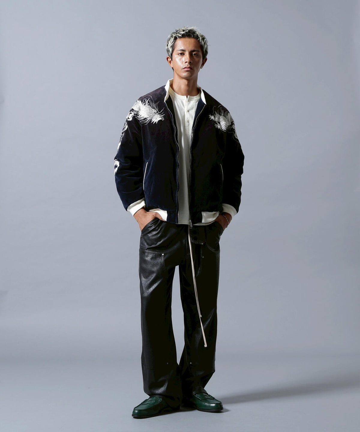 Blackmeans/ブラックミーンズ/【LHP EXCLUSIVE】2HEAD DRAGON SOUVENIR JACKET