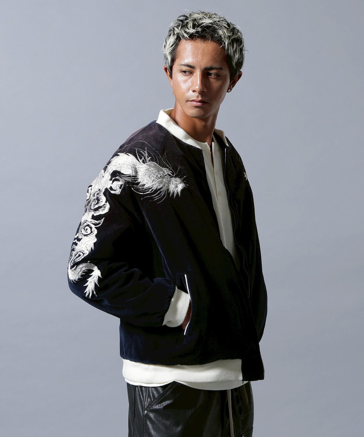 Blackmeans/ブラックミーンズ/【LHP EXCLUSIVE】2HEAD DRAGON SOUVENIR JACKET