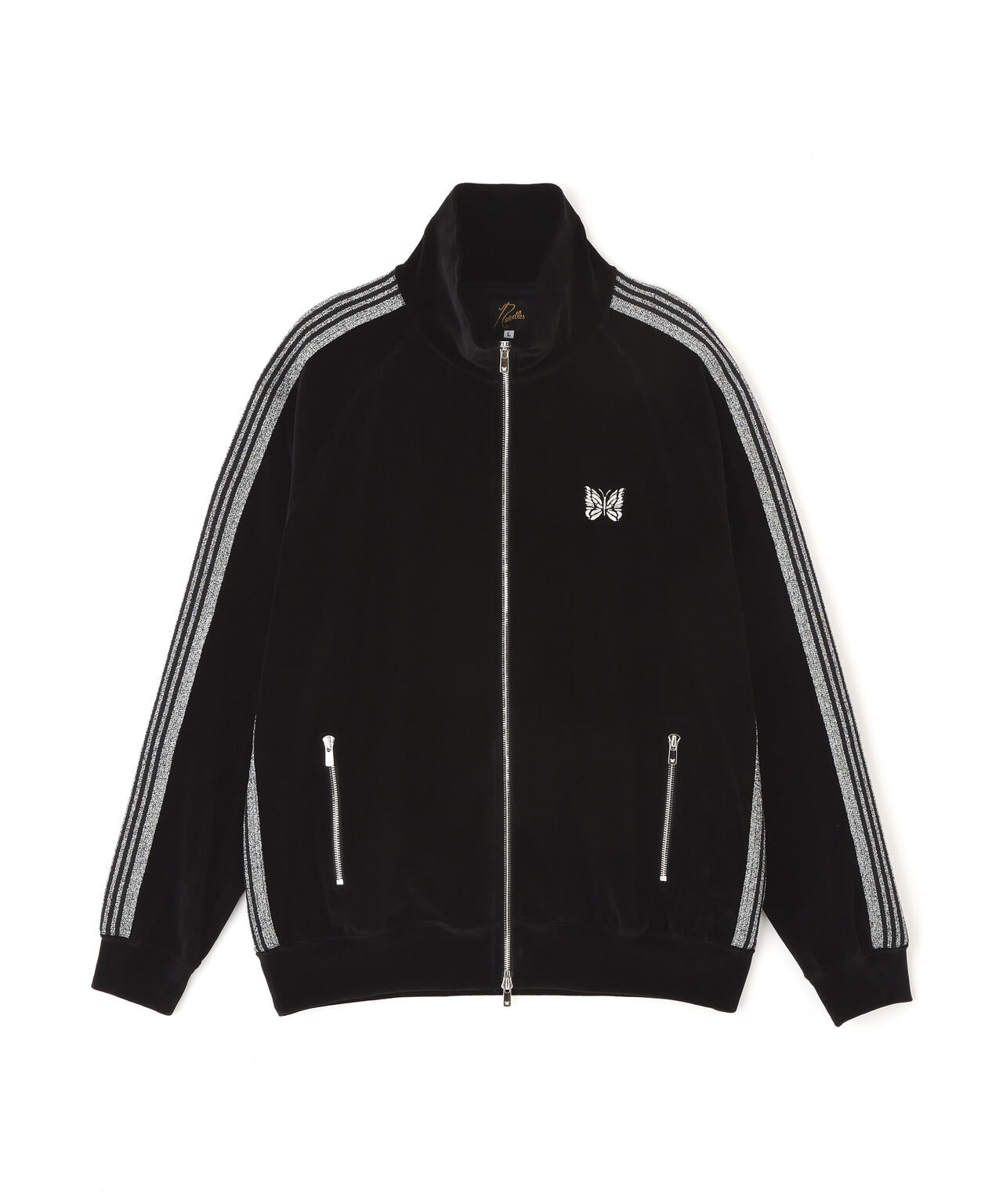 NEEDLES/ニードルズ/【LHP EXCLUSIVE】TRACK JACKET - C/PE VELOUR(BLACK)
