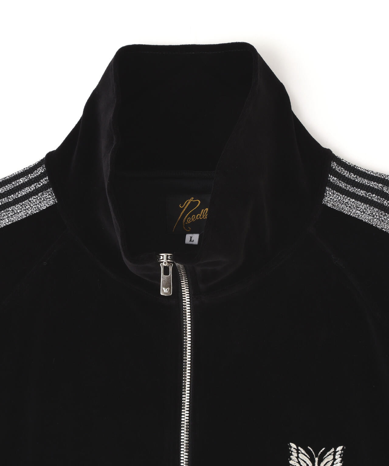 NEEDLES/ニードルズ/【LHP EXCLUSIVE】TRACK JACKET - C/PE VELOUR(BLACK)