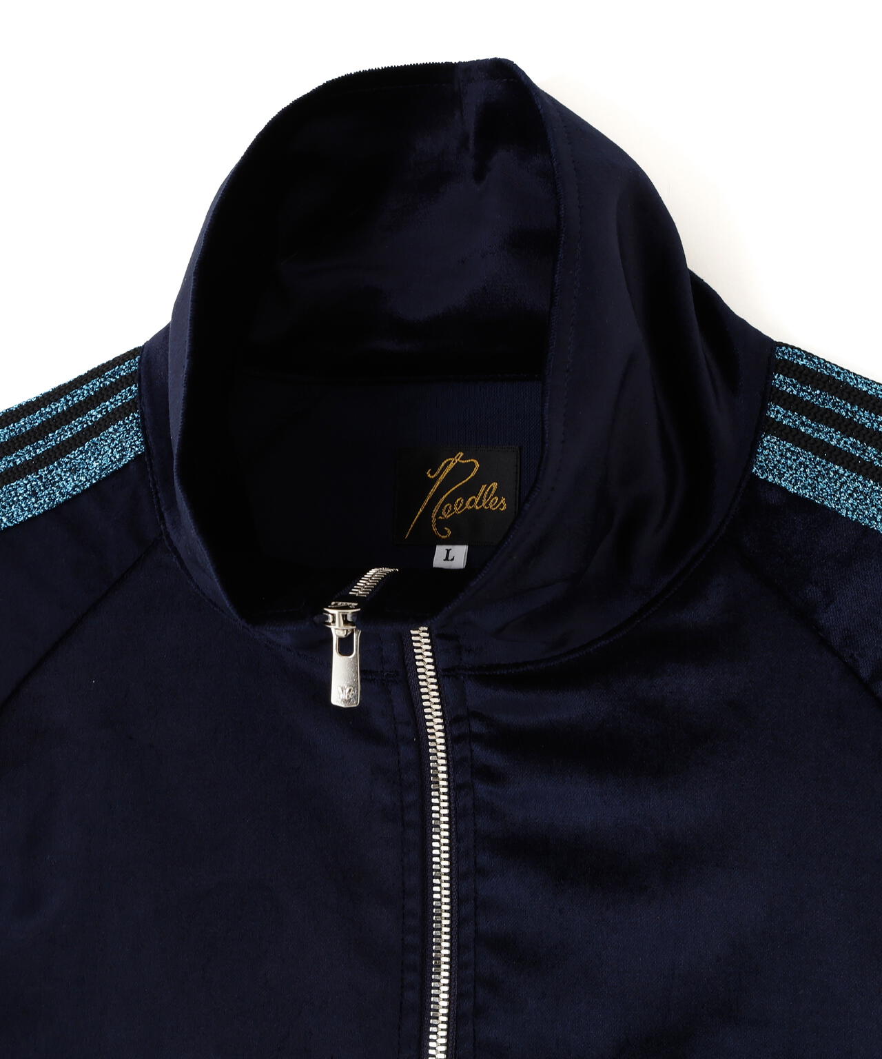 NEEDLES/ニードルズ/【LHP EXCLUSIVE】TRACK JACKET - C/PE VELOUR(NAVY)