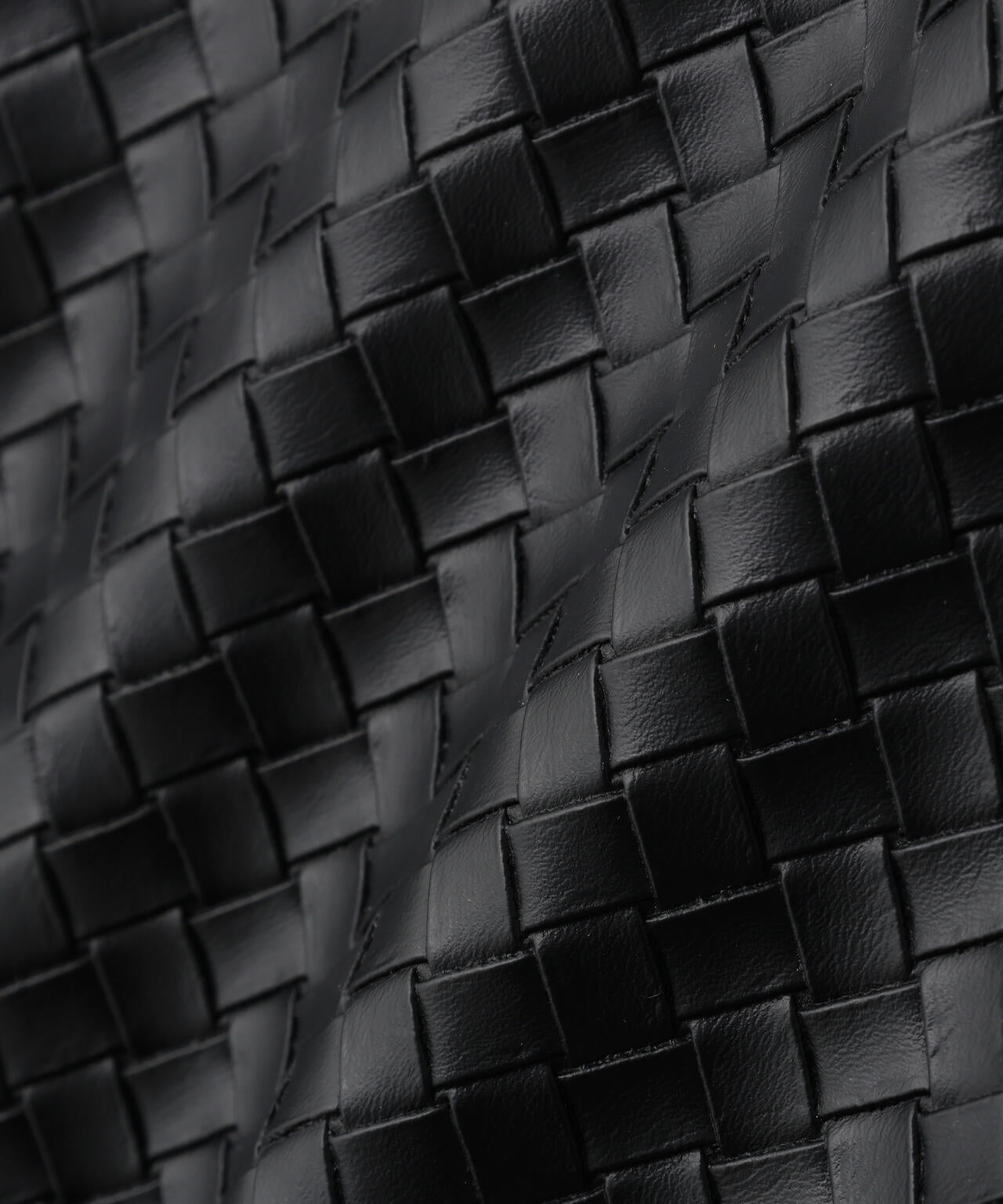 DankeSchon/ダンケシェーン/WOVEN FAUX LEATHER BLOUSON
