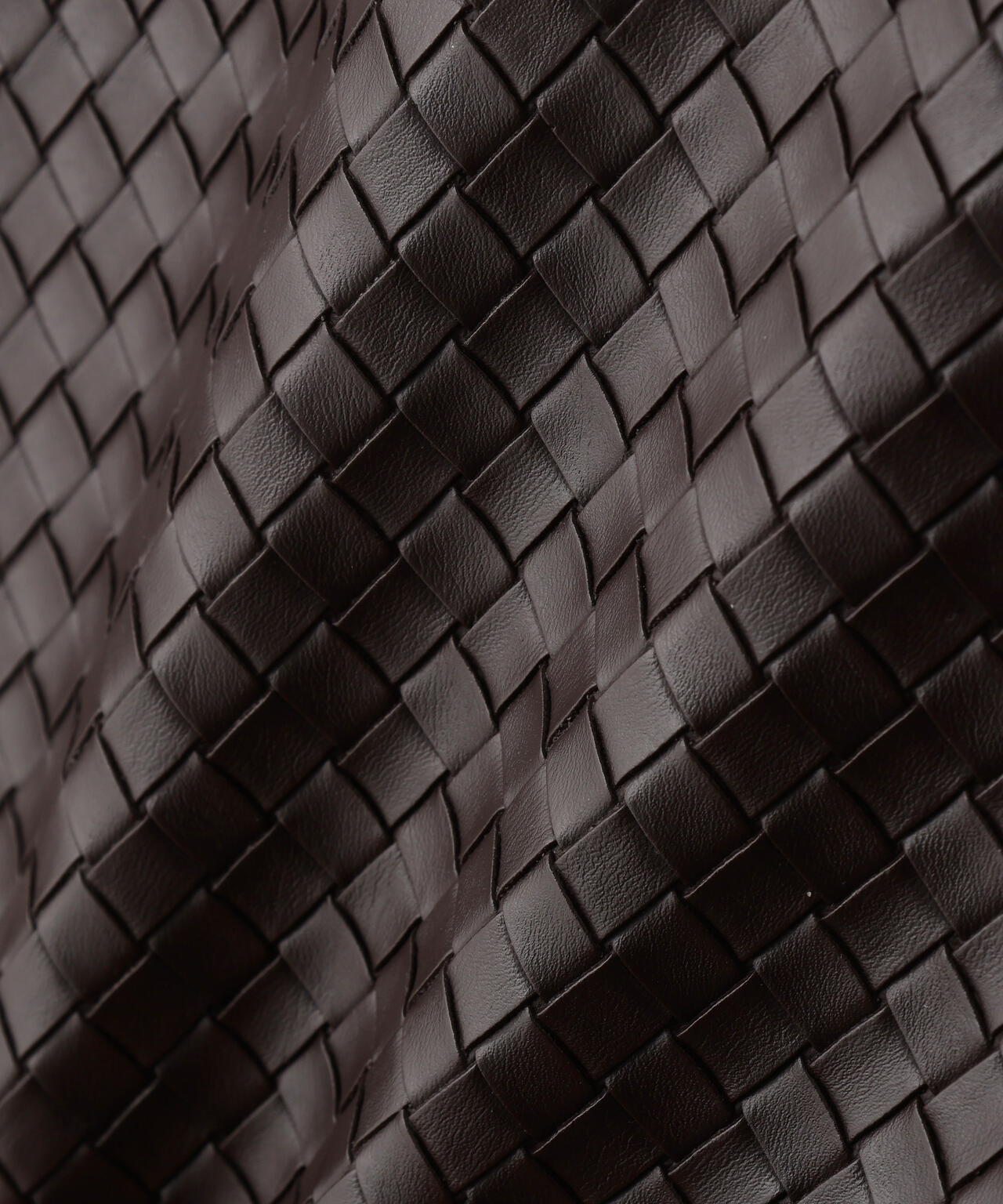 DankeSchon/ダンケシェーン/WOVEN FAUX LEATHER BLOUSON