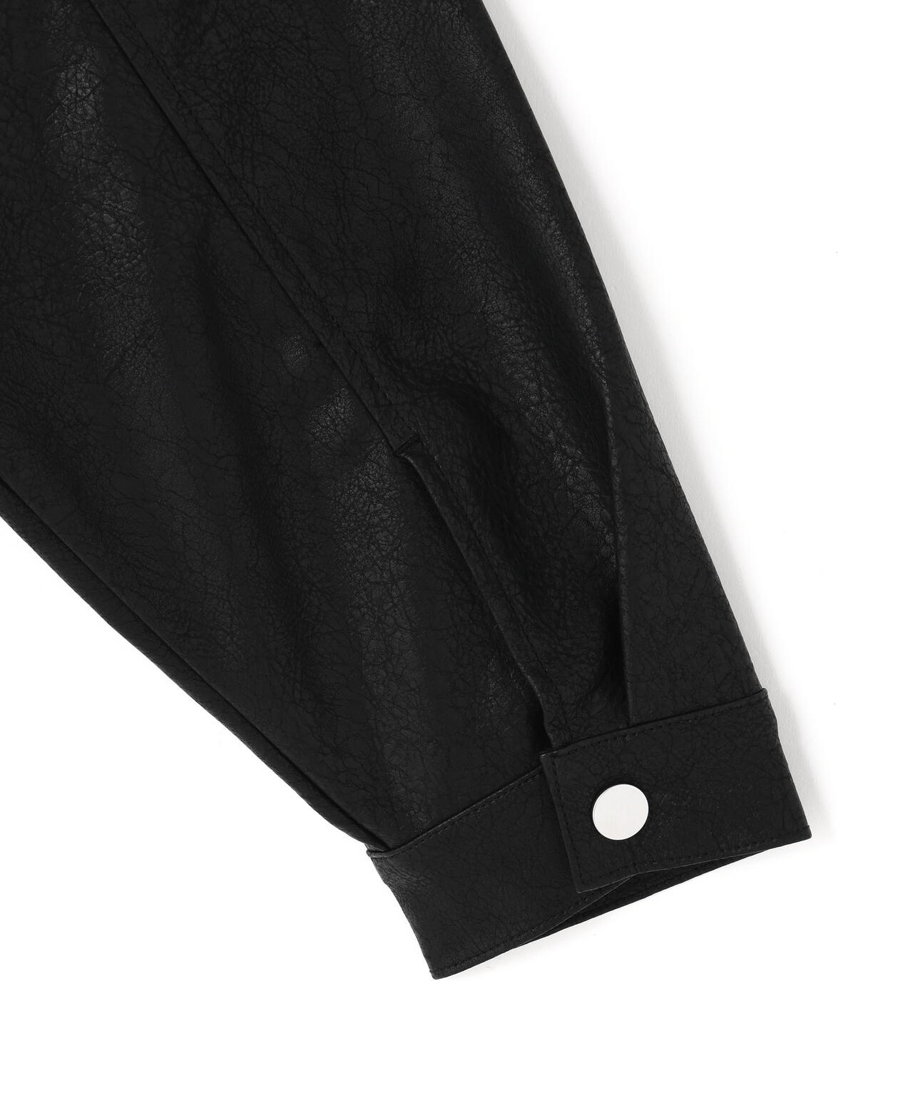 DankeSchon/ダンケシェーン/FAUX LEATHER 2nd JACKET