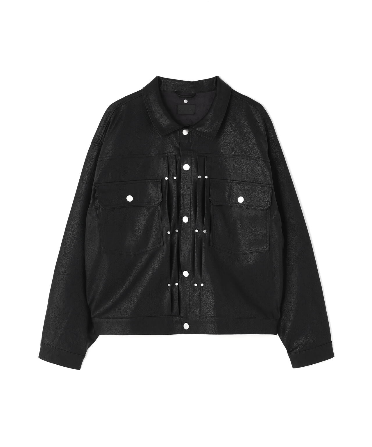 DankeSchon/ダンケシェーン/FAUX LEATHER 2nd JACKET