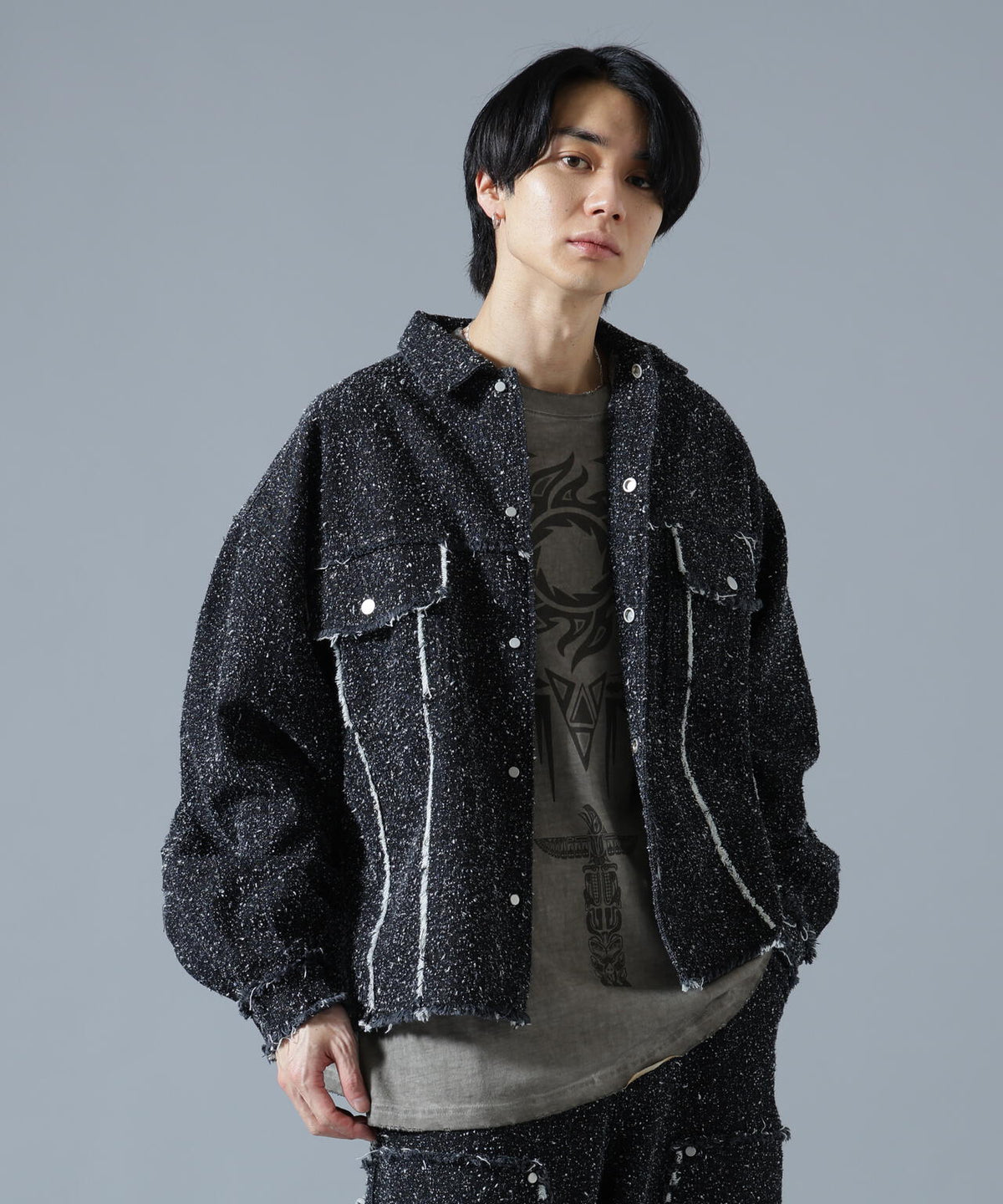 DankeSchon/ダンケシェーン/NEEDLEPUNCH DENIM 3RD JACKET
