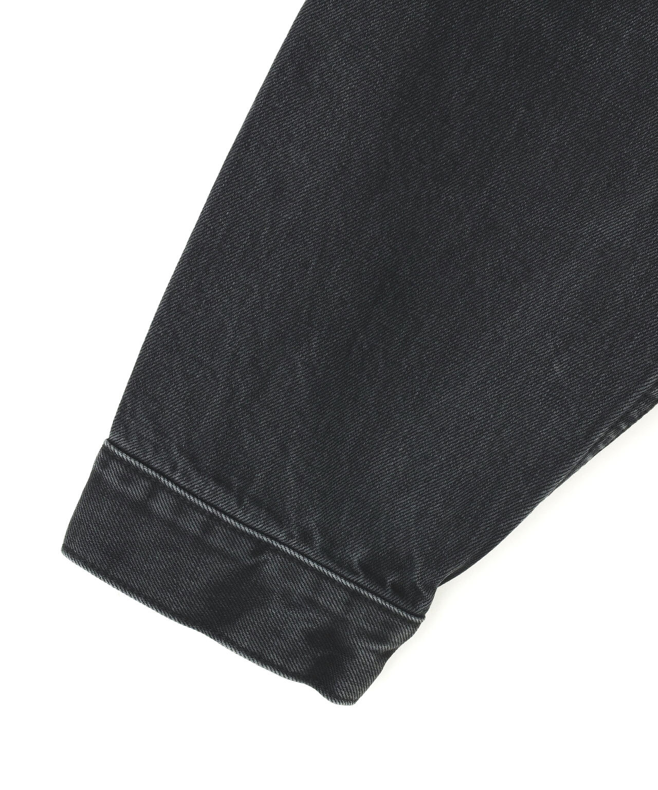 SUPPLIER/サプライヤー/Multiple Cross Leather Patch Denim Jacket