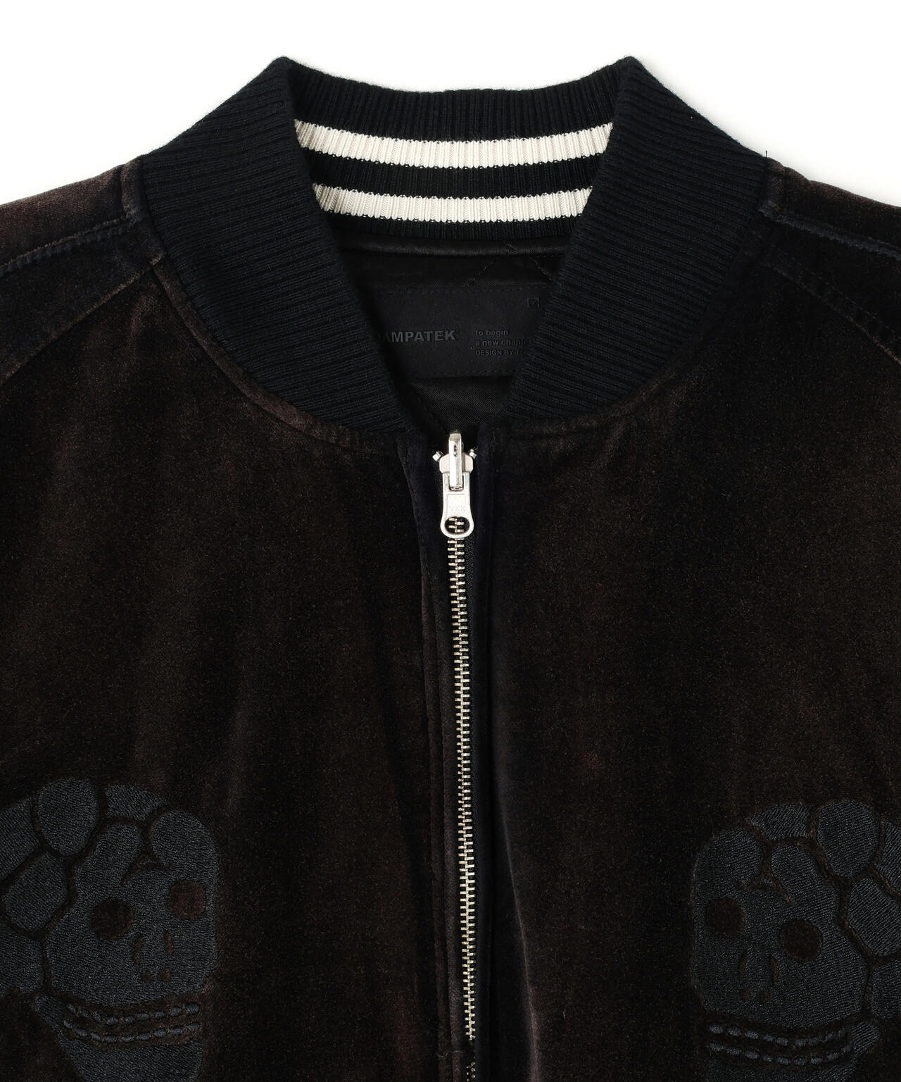 ADAMPATEK/アダムパテック/AGED VELOUR SOUVENIR JACKET