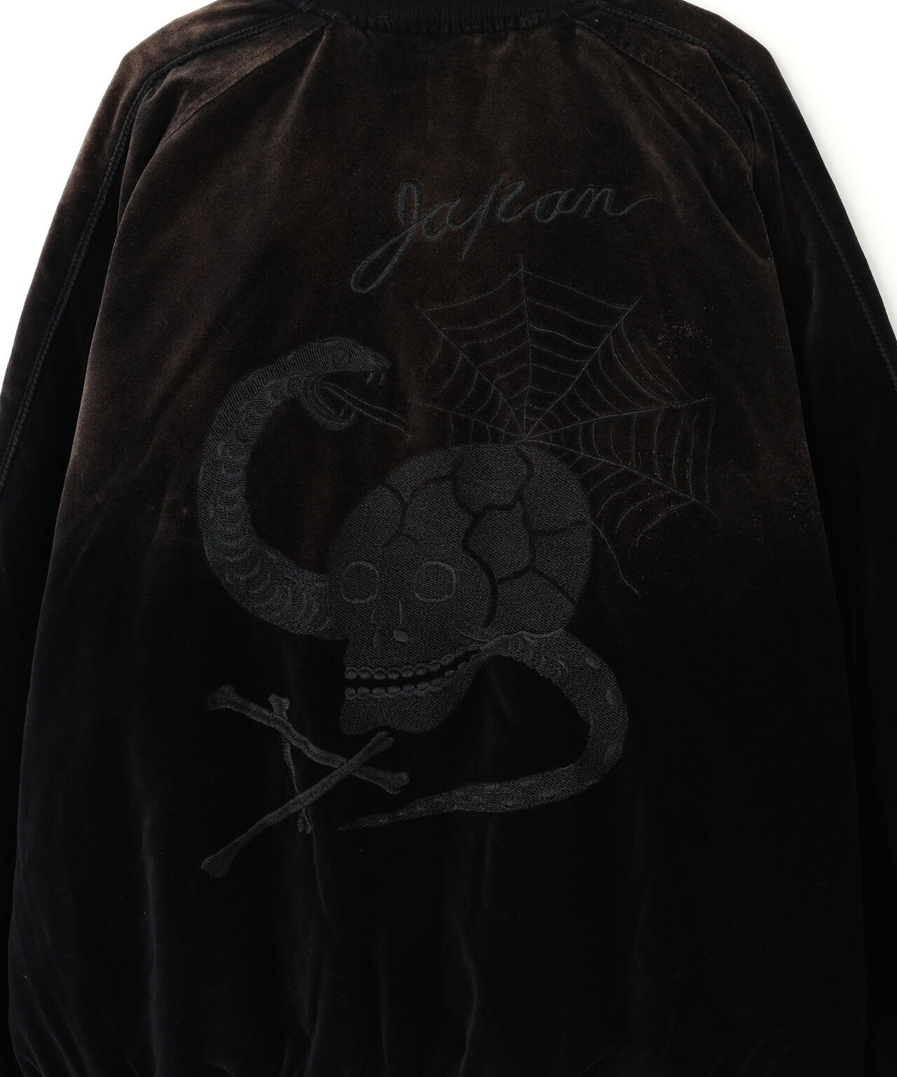 ADAMPATEK/アダムパテック/AGED VELOUR SOUVENIR JACKET