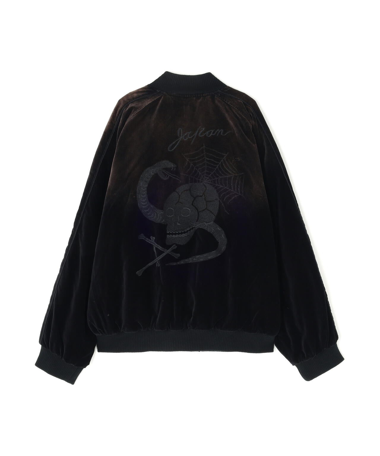 ADAMPATEK/アダムパテック/AGED VELOUR SOUVENIR JACKET