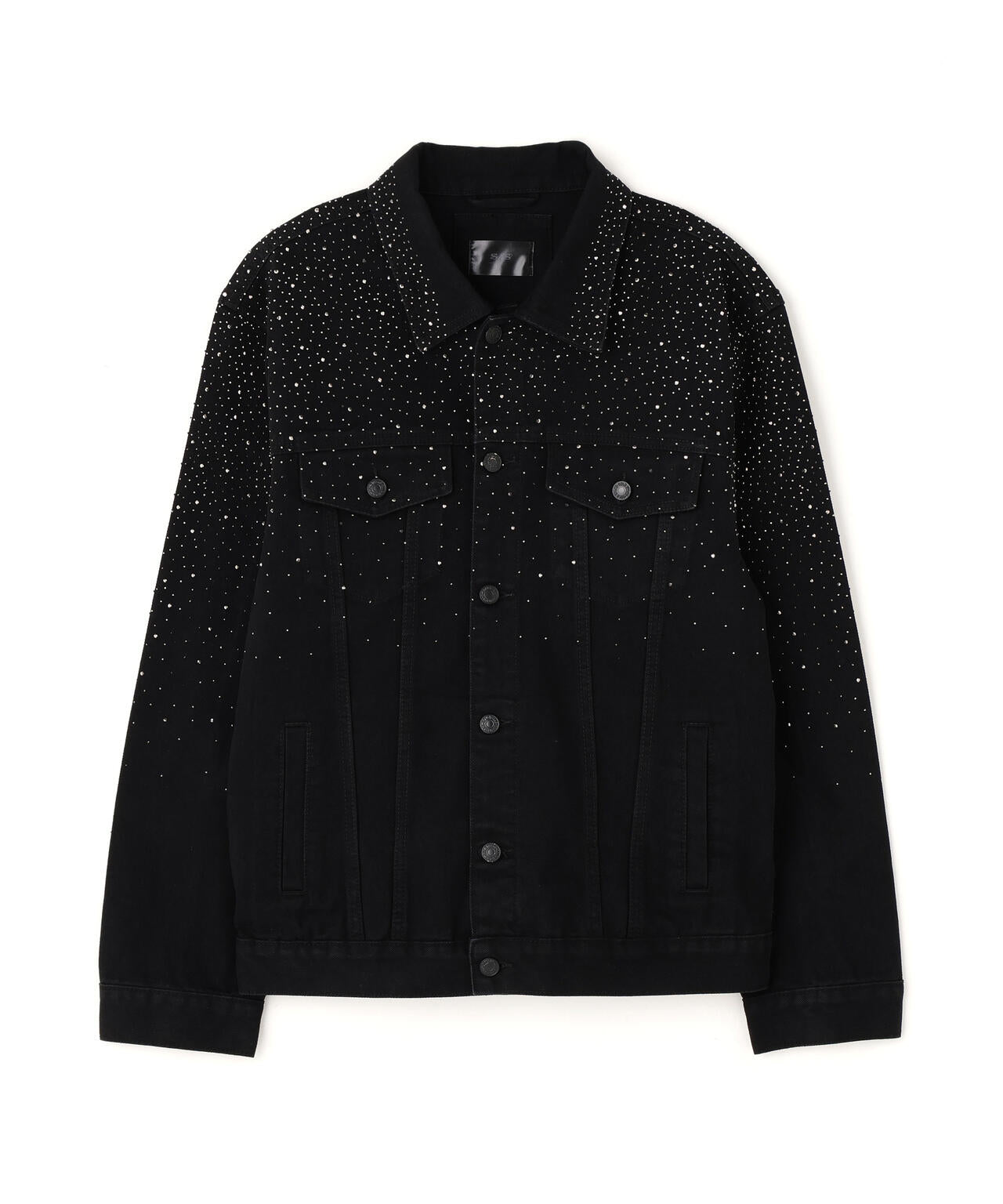 SIS/エスアイエス/LineStone Denim Jacket
