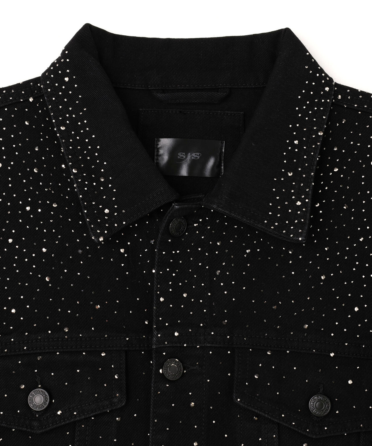 SIS/エスアイエス/LineStone Denim Jacket