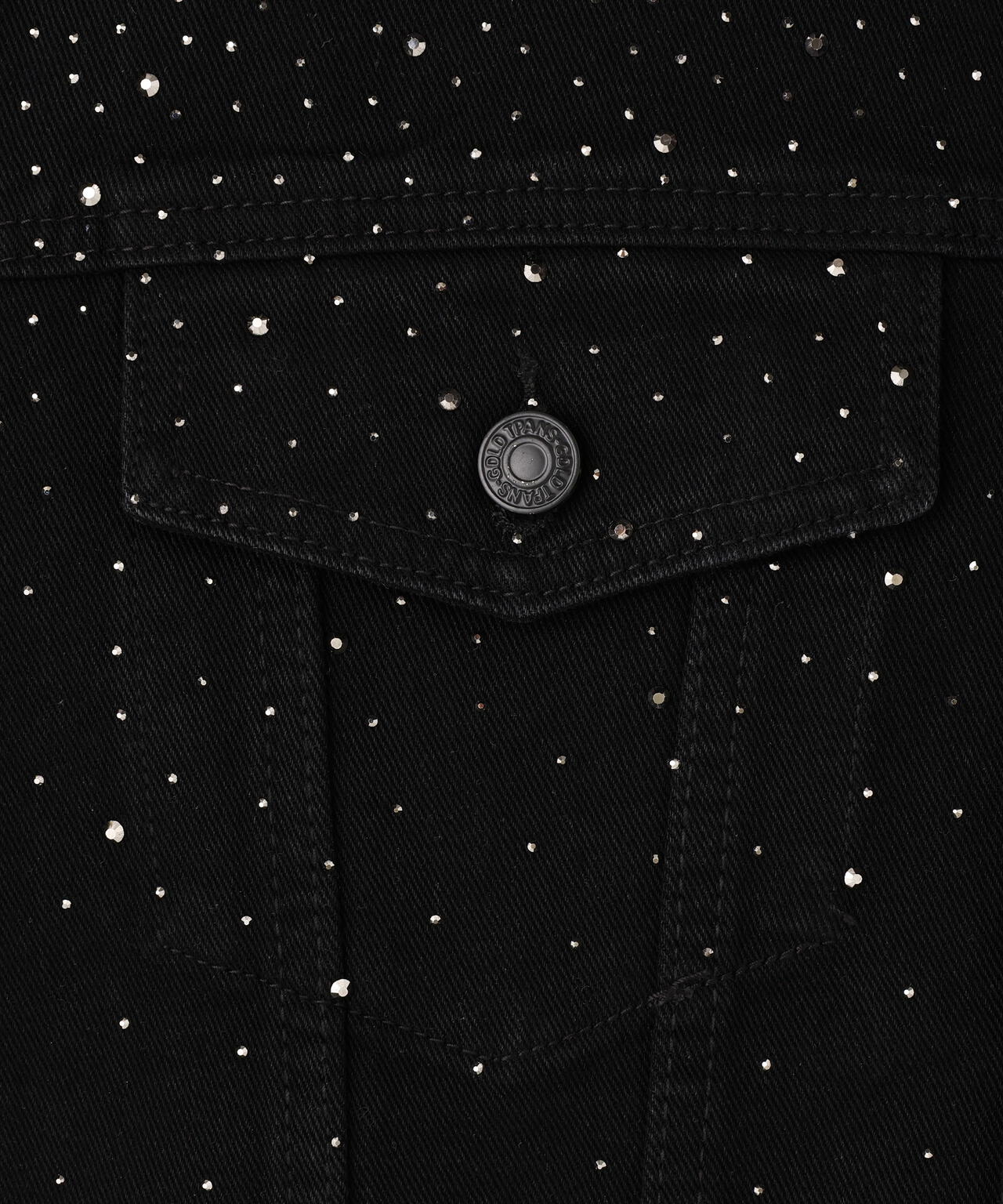 SIS/エスアイエス/LineStone Denim Jacket