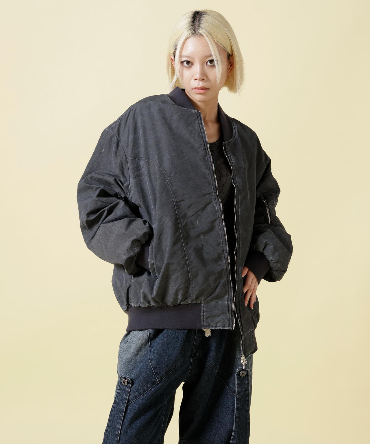 SIS/エスアイエス/Pigment Blouson