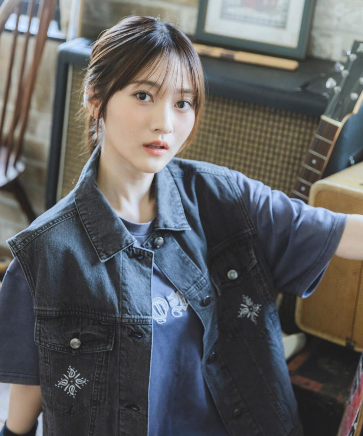 CHRONOIZM/クロノイズム/DENIM VEST