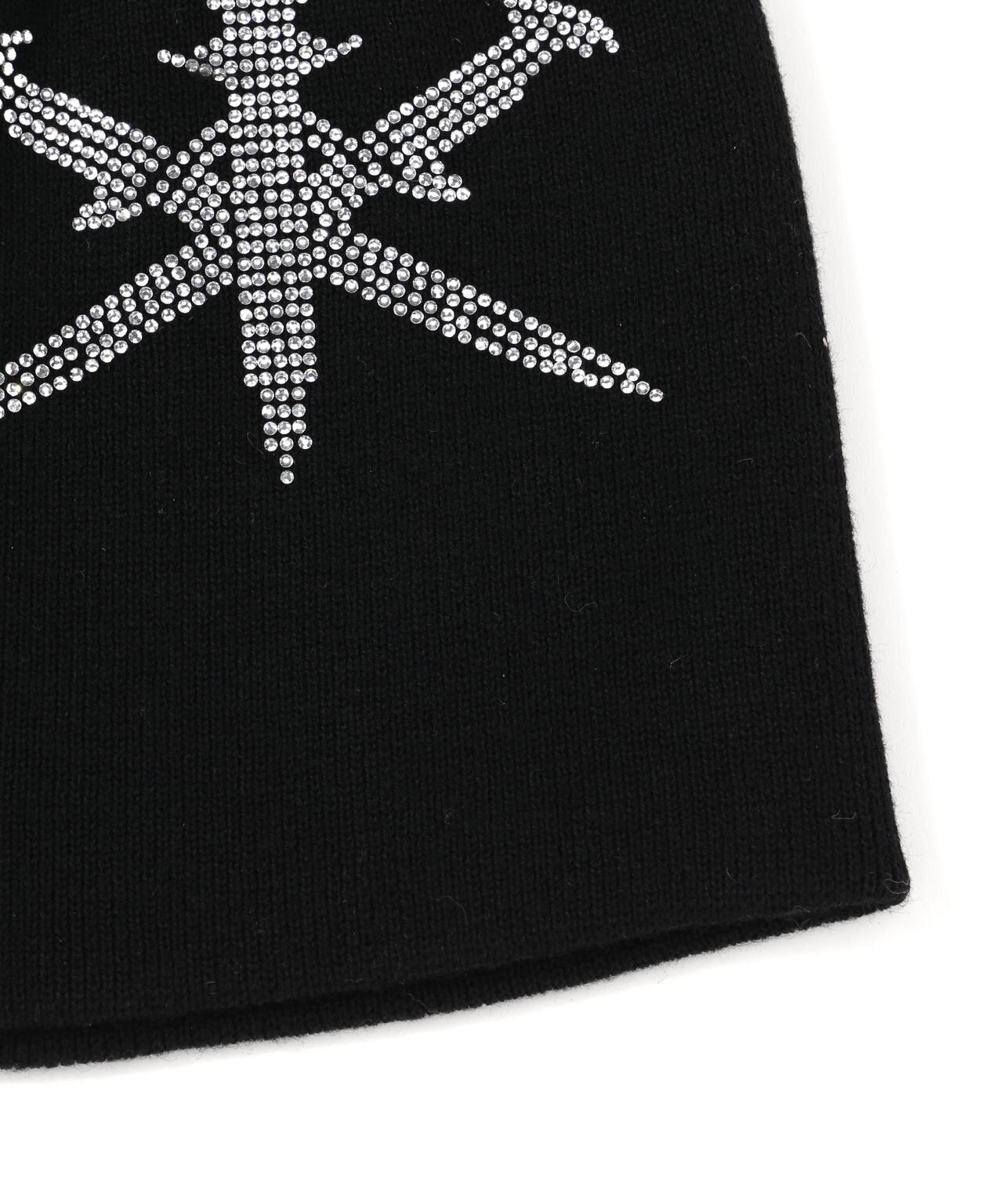 UNKNOWNLONDON/アンノウンロンドン/Dagger Cross Rhinestone Beanie