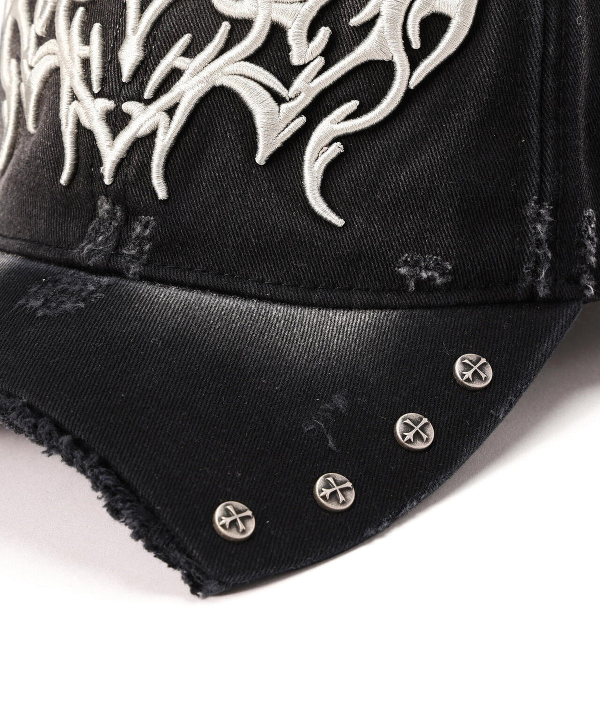 SUPPLIER/サプライヤー/Ripped Brim Heart Tribal 6 Panel Cap