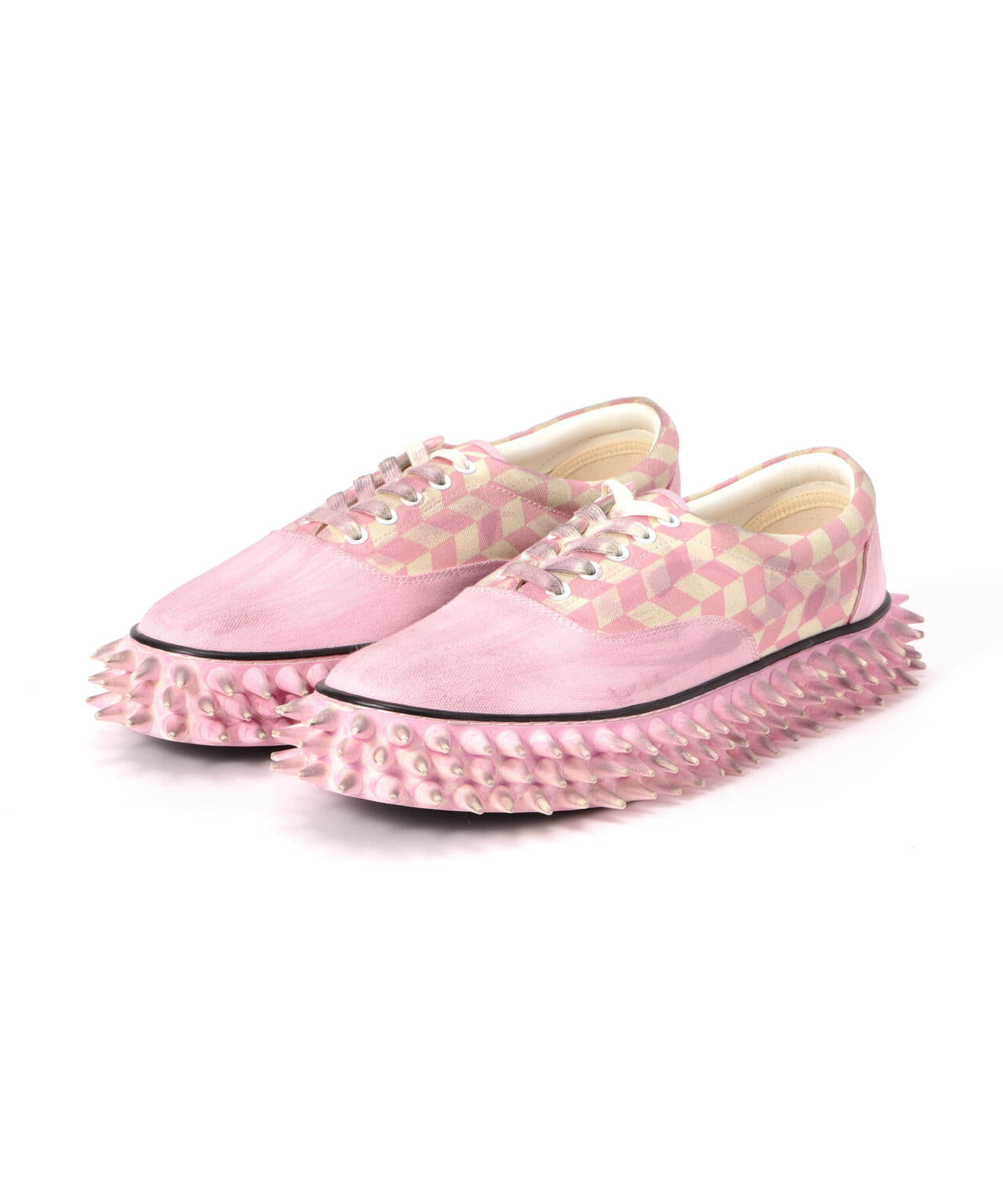 doublet/ダブレット/DIRTY SPIKE CANVAS SNEAKER