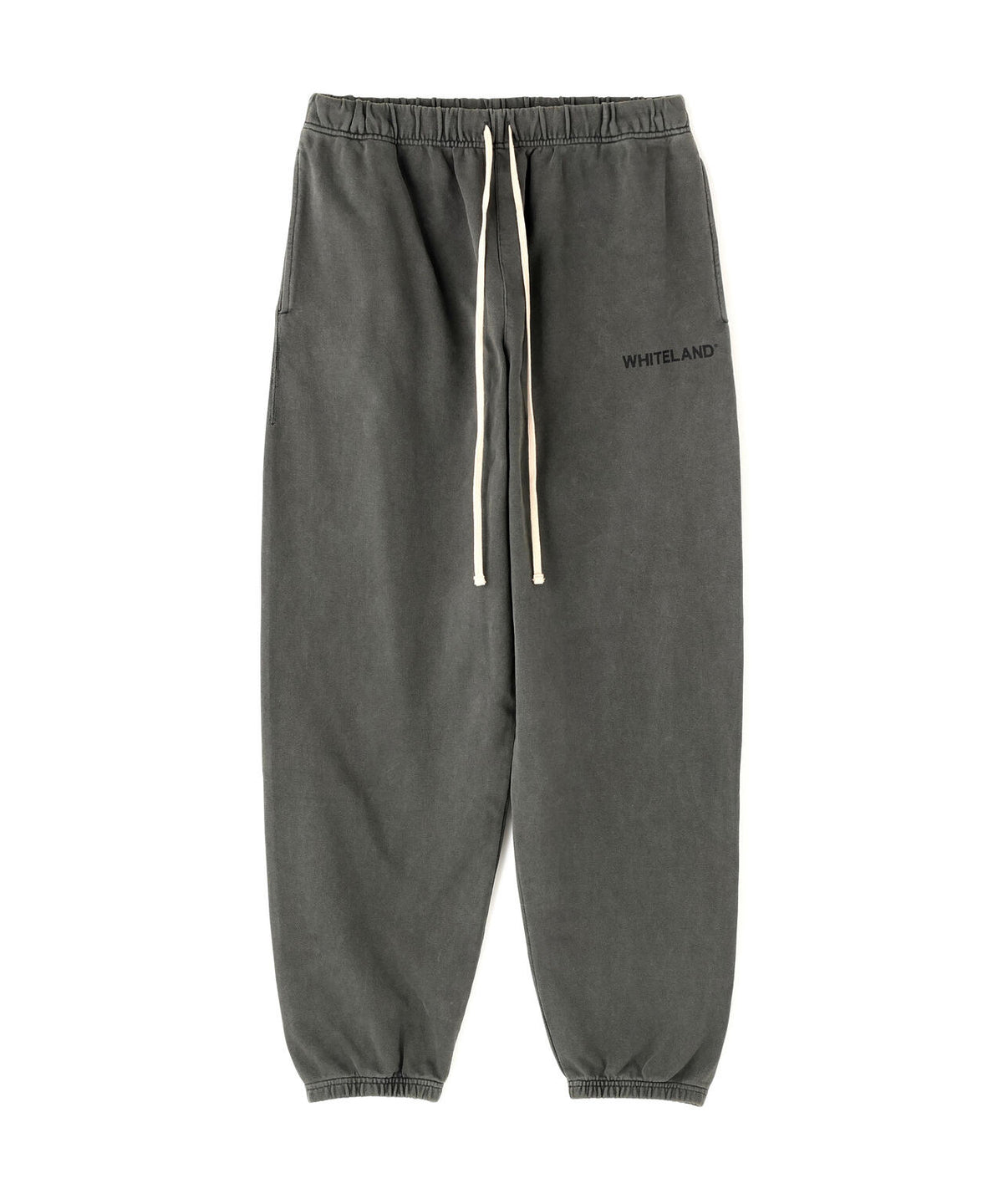 【WEB&DEPOT限定】WHITELAND/ホワイトランド/LOGO PIGMENT SWEAT PANTS