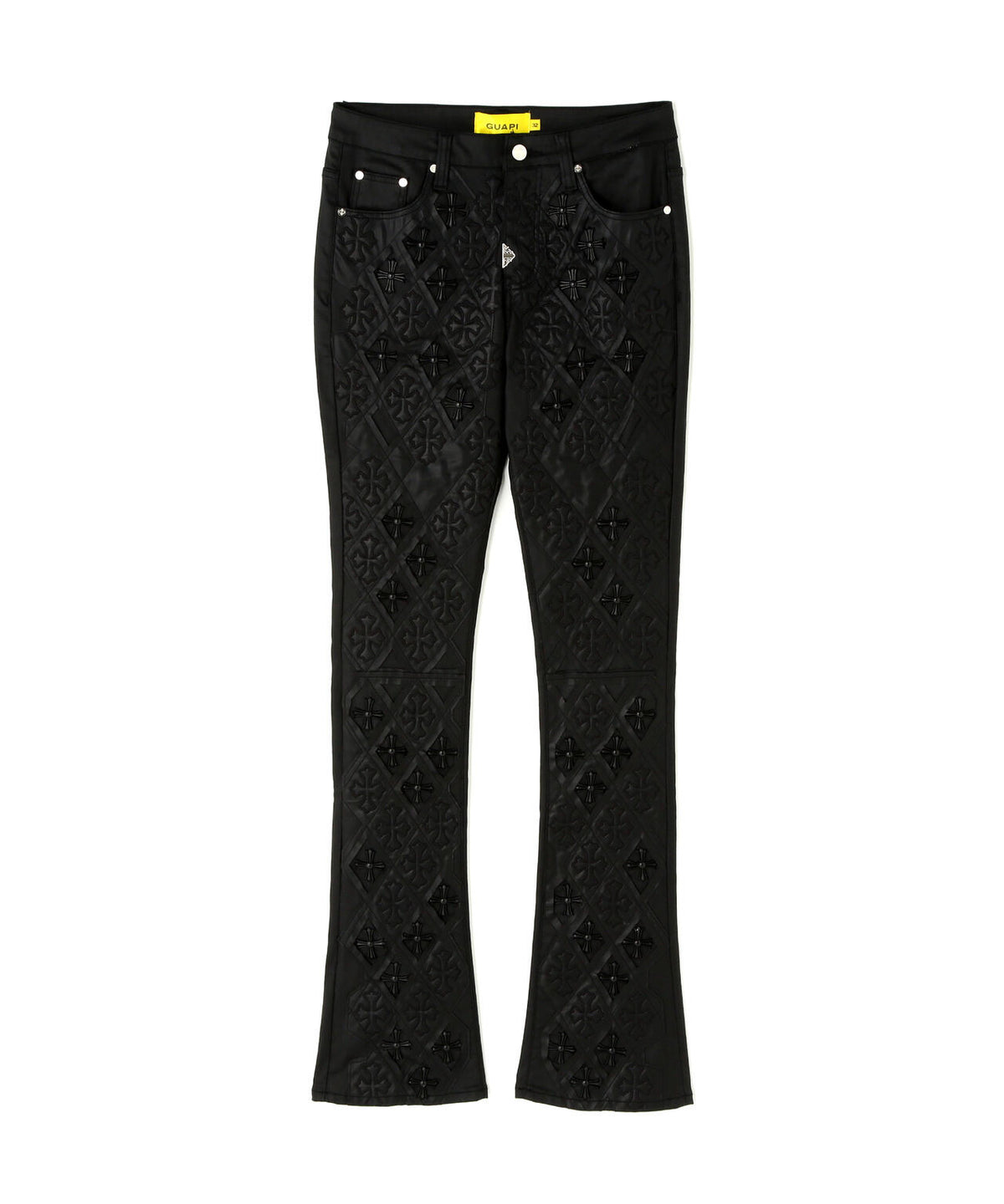 GUAPI/グアピ/All Black Relic Waxed Denim