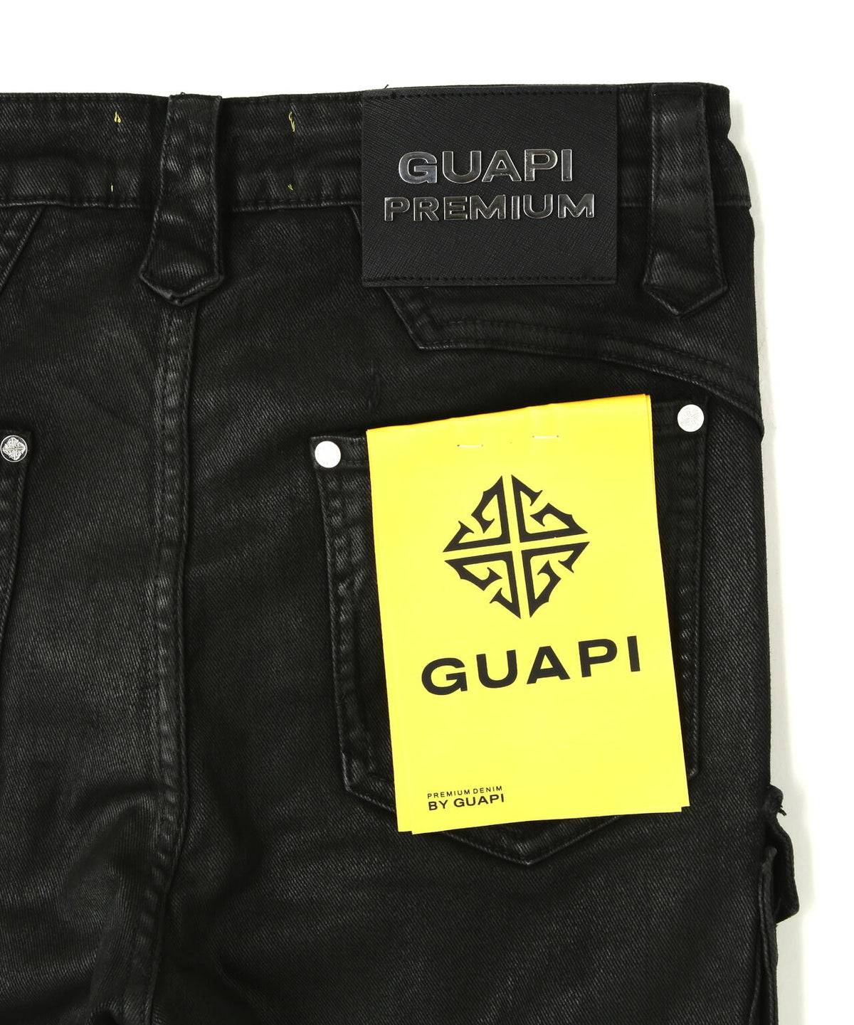 GUAPI/グアピ/Black Waxed Rope Denim