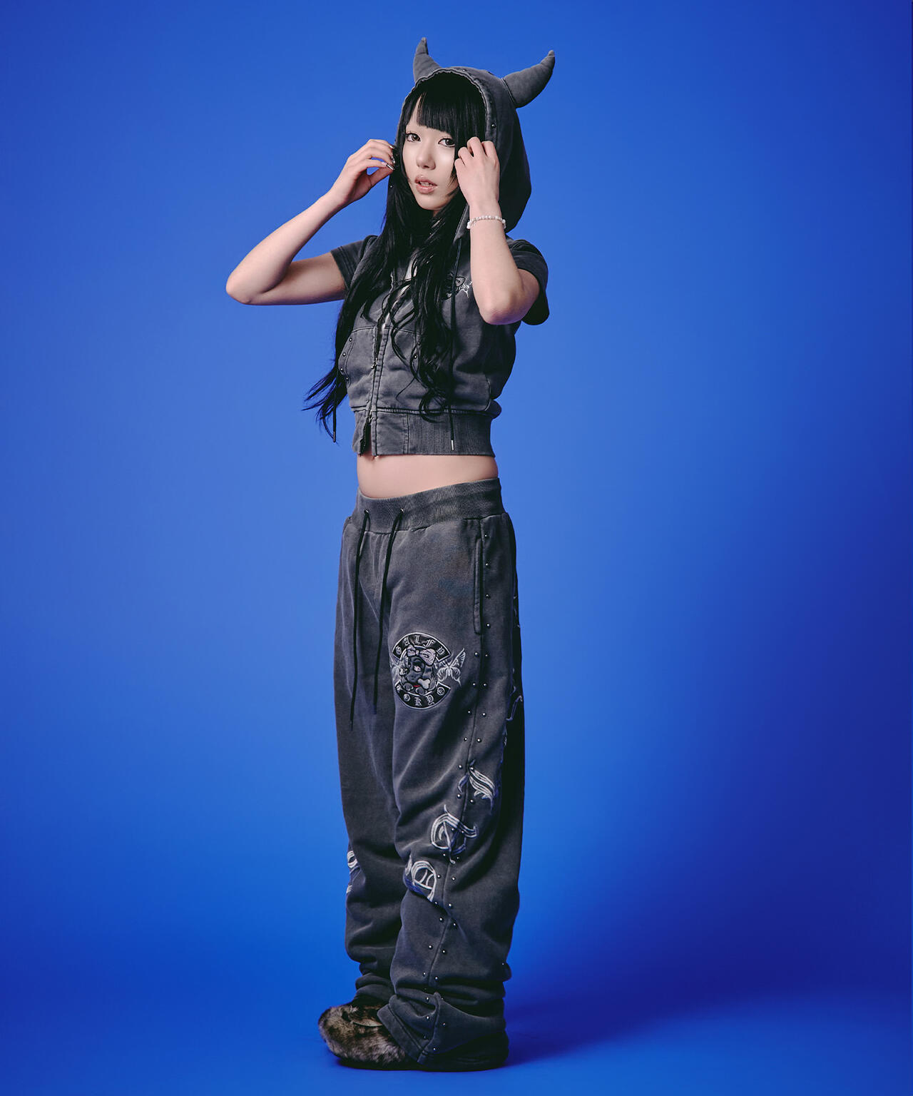 GALFY/ガルフィー/【LHP EXCLUSIVE】地雷ギャル スウェットパンツ