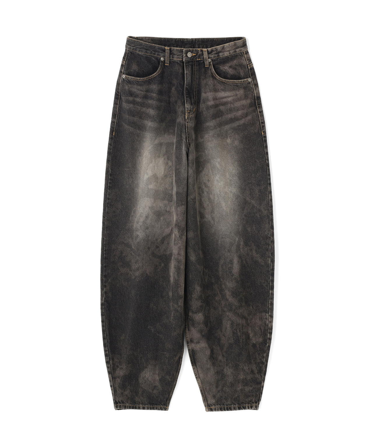 SIS/エスアイエス/Washed Wide Denim Pants