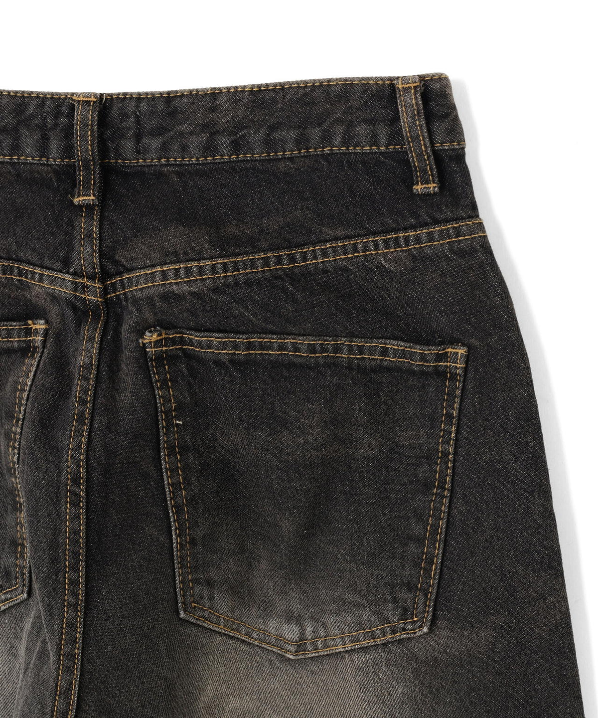 SIS/エスアイエス/Washed Wide Denim Pants