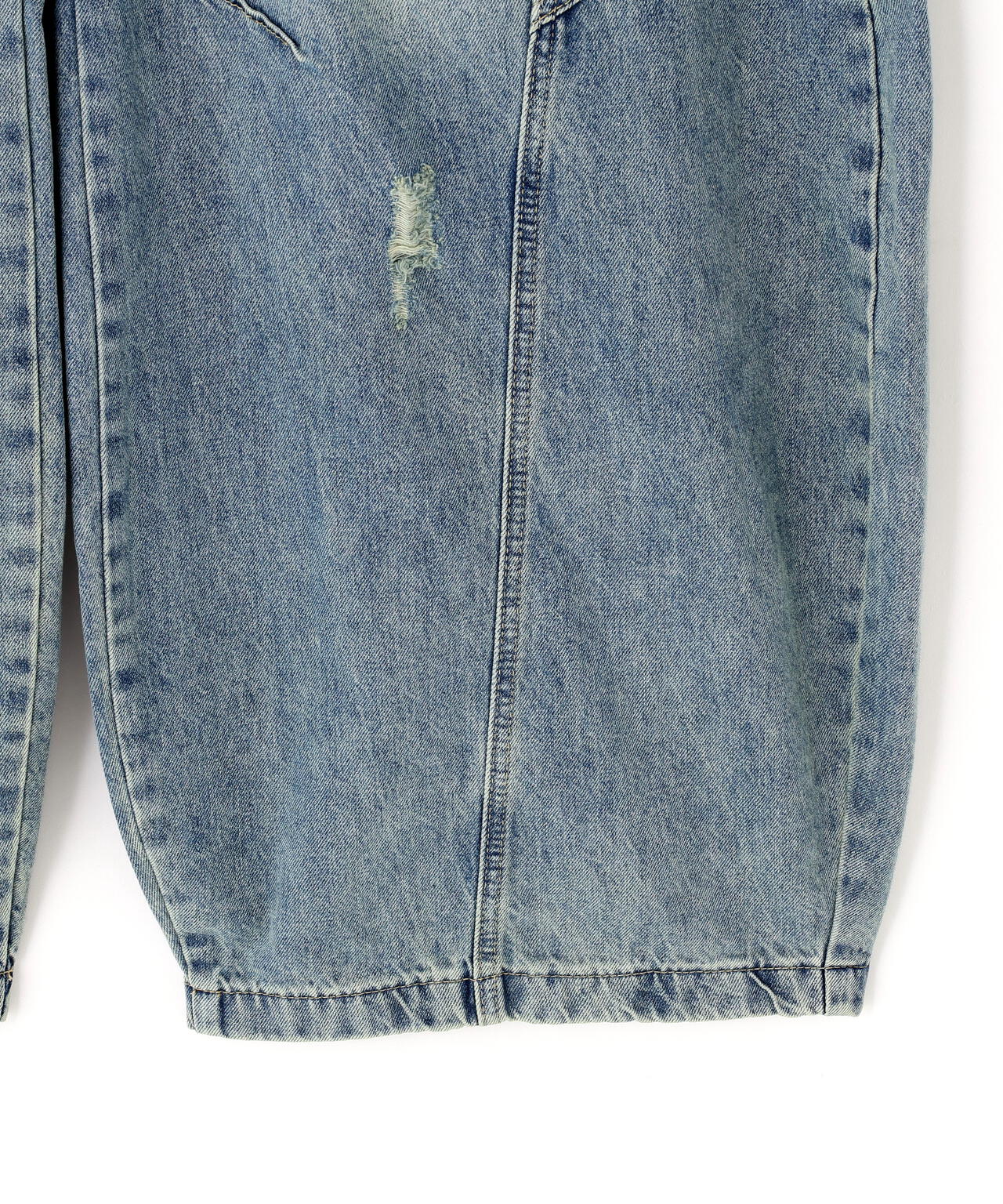 SIS/エスアイエス/Washed Wide Denim Pants