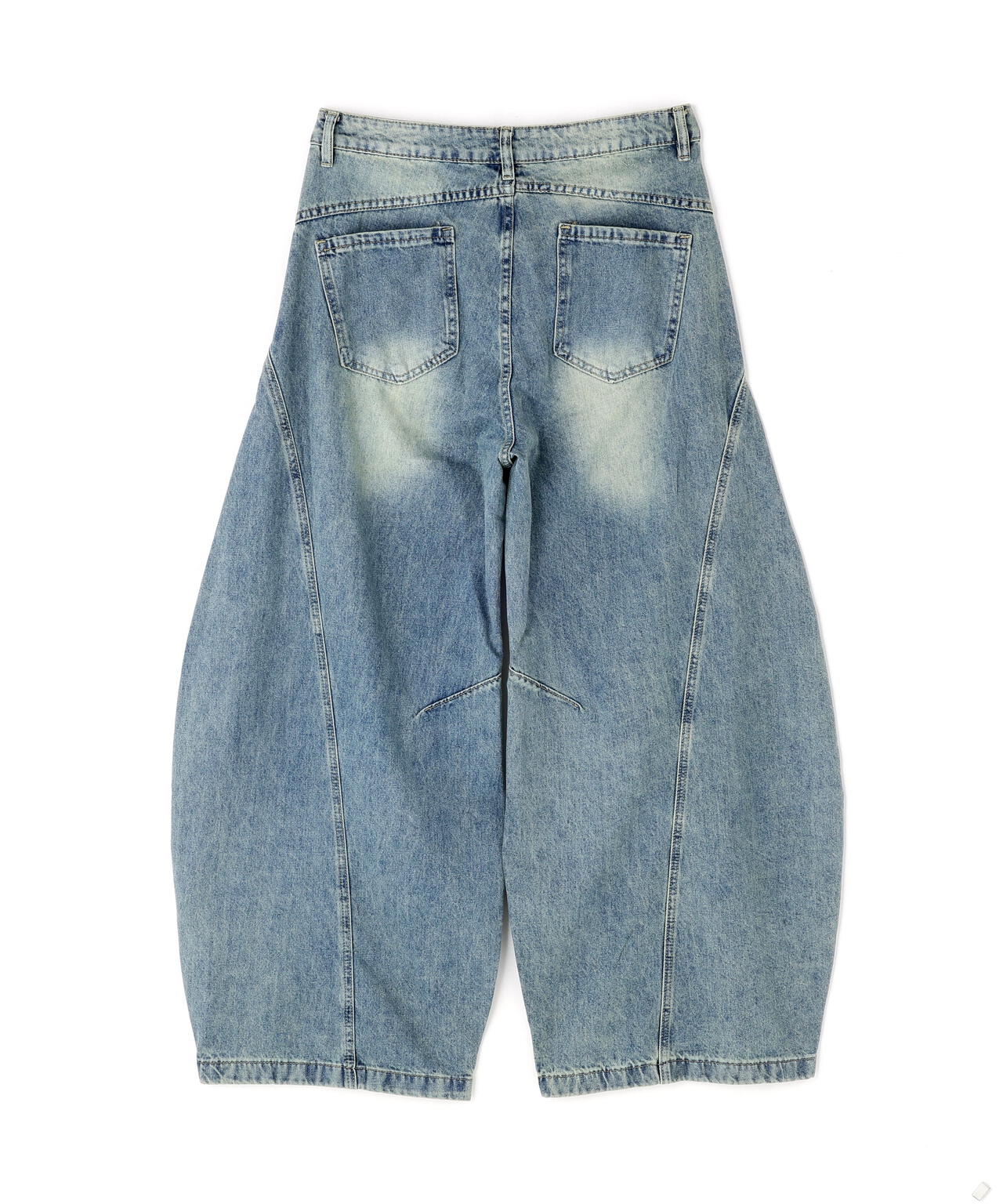 SIS/エスアイエス/Washed Wide Denim Pants