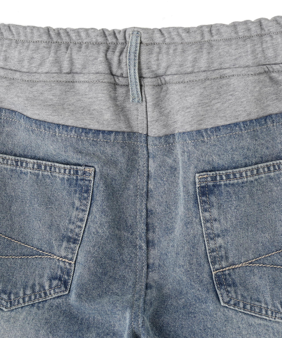 SIS/エスアイエス/Docking Denim Sweat Pants