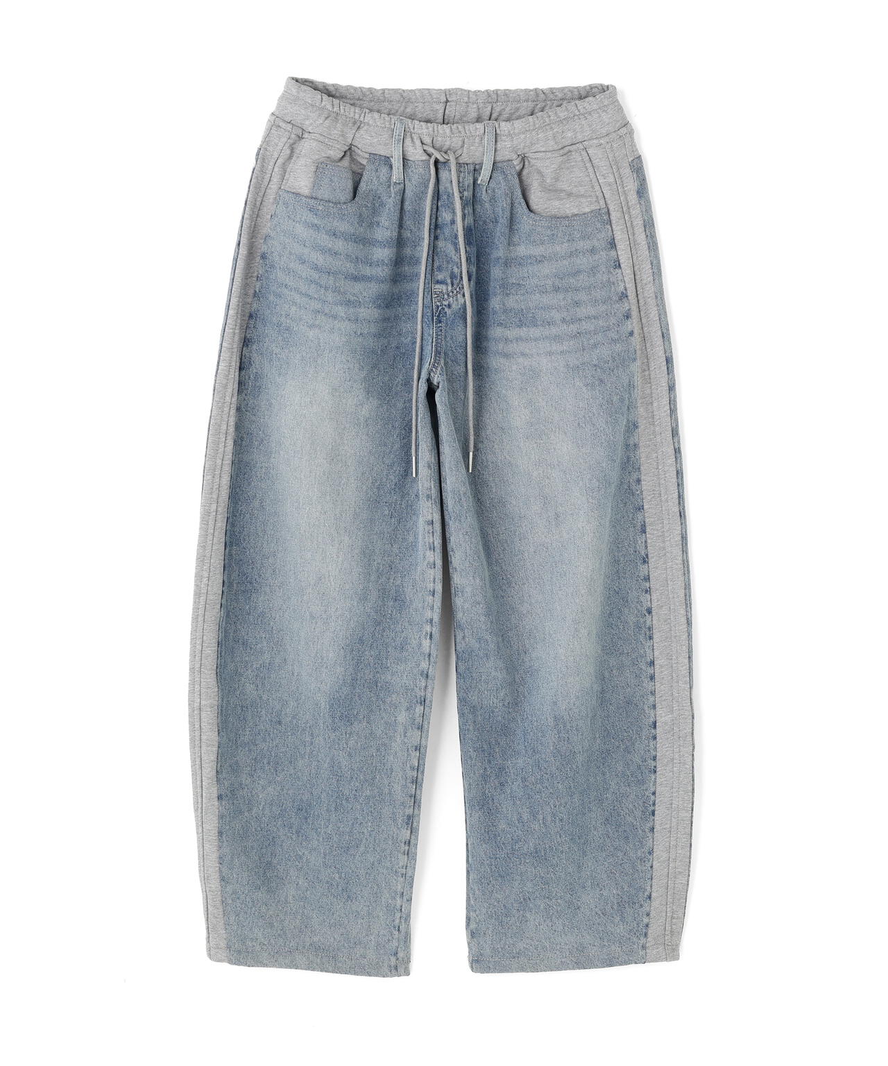 SIS/エスアイエス/Docking Denim Sweat Pants