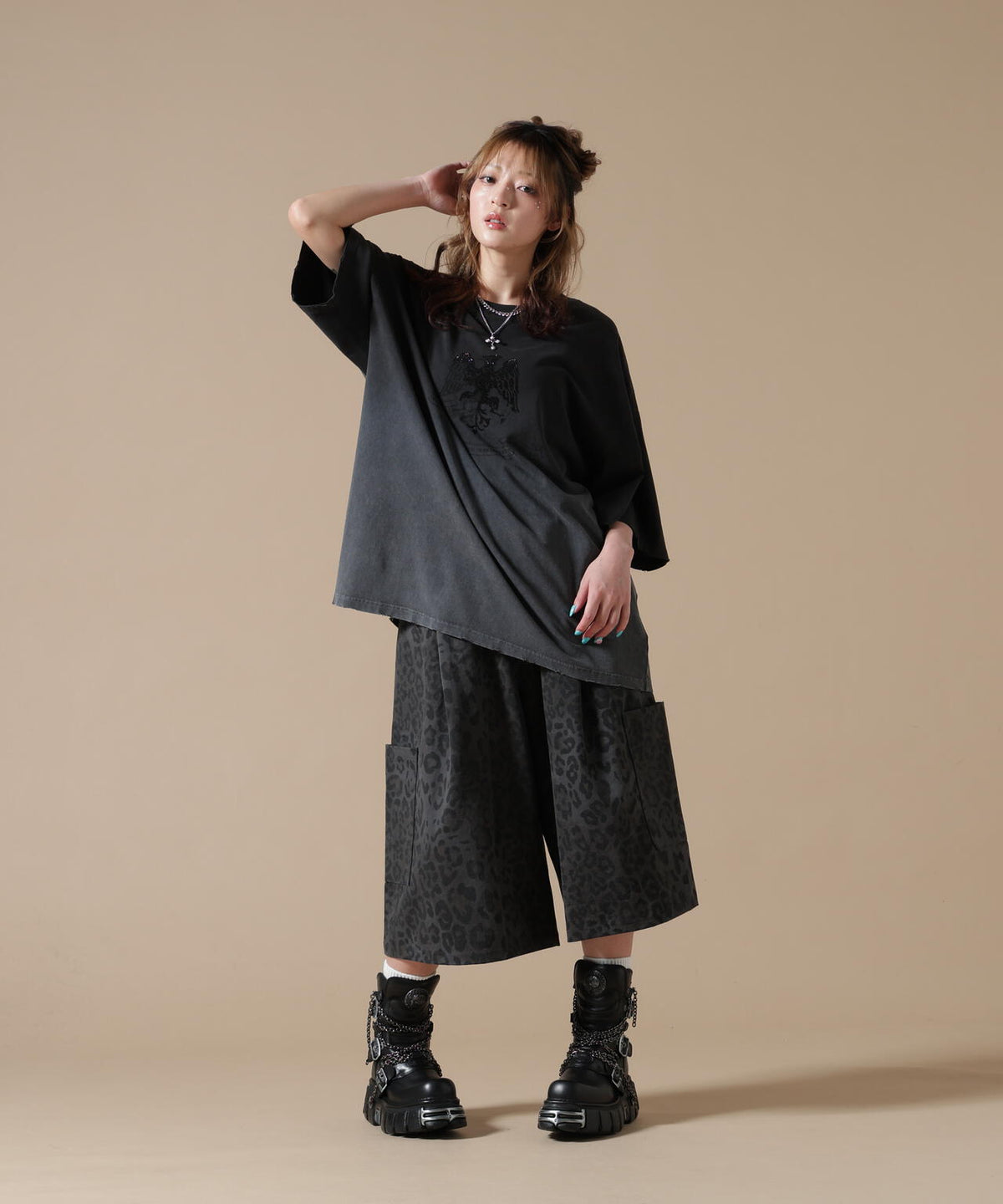 SIS/エスアイエス/Leopard Short Pants