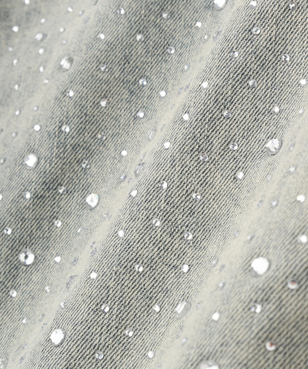 SIS/エスアイエス/RhineStone Short Denim Pants