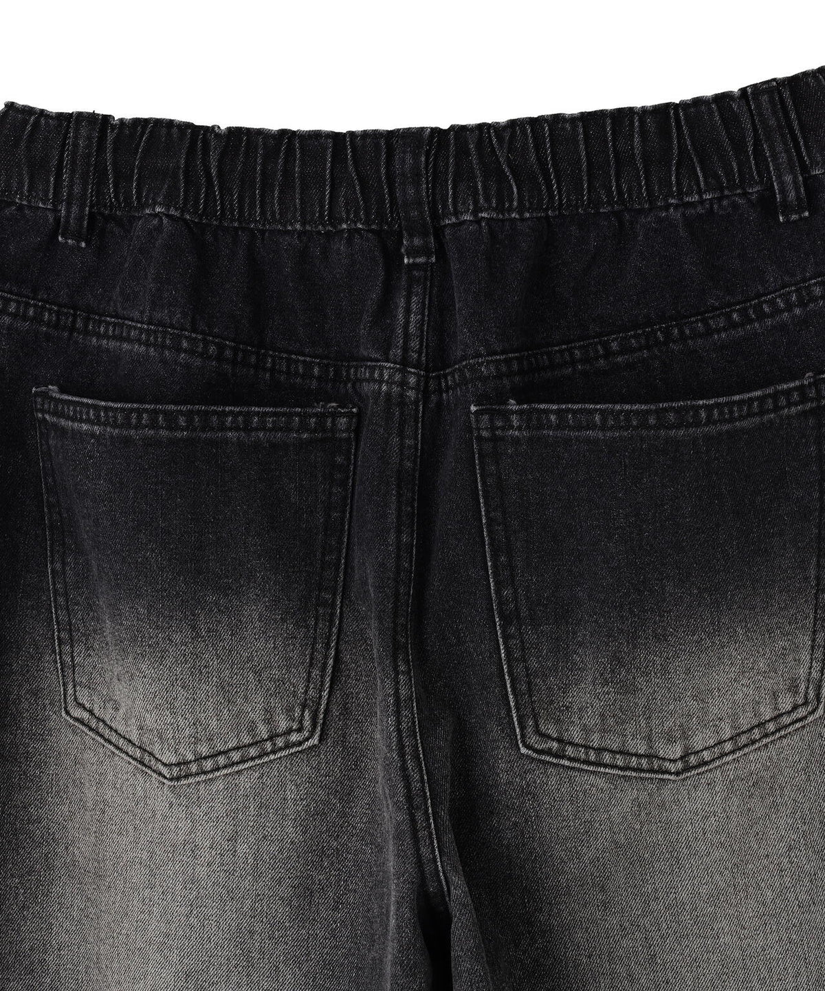 SIS/エスアイエス/Washed Wide Denim Pants