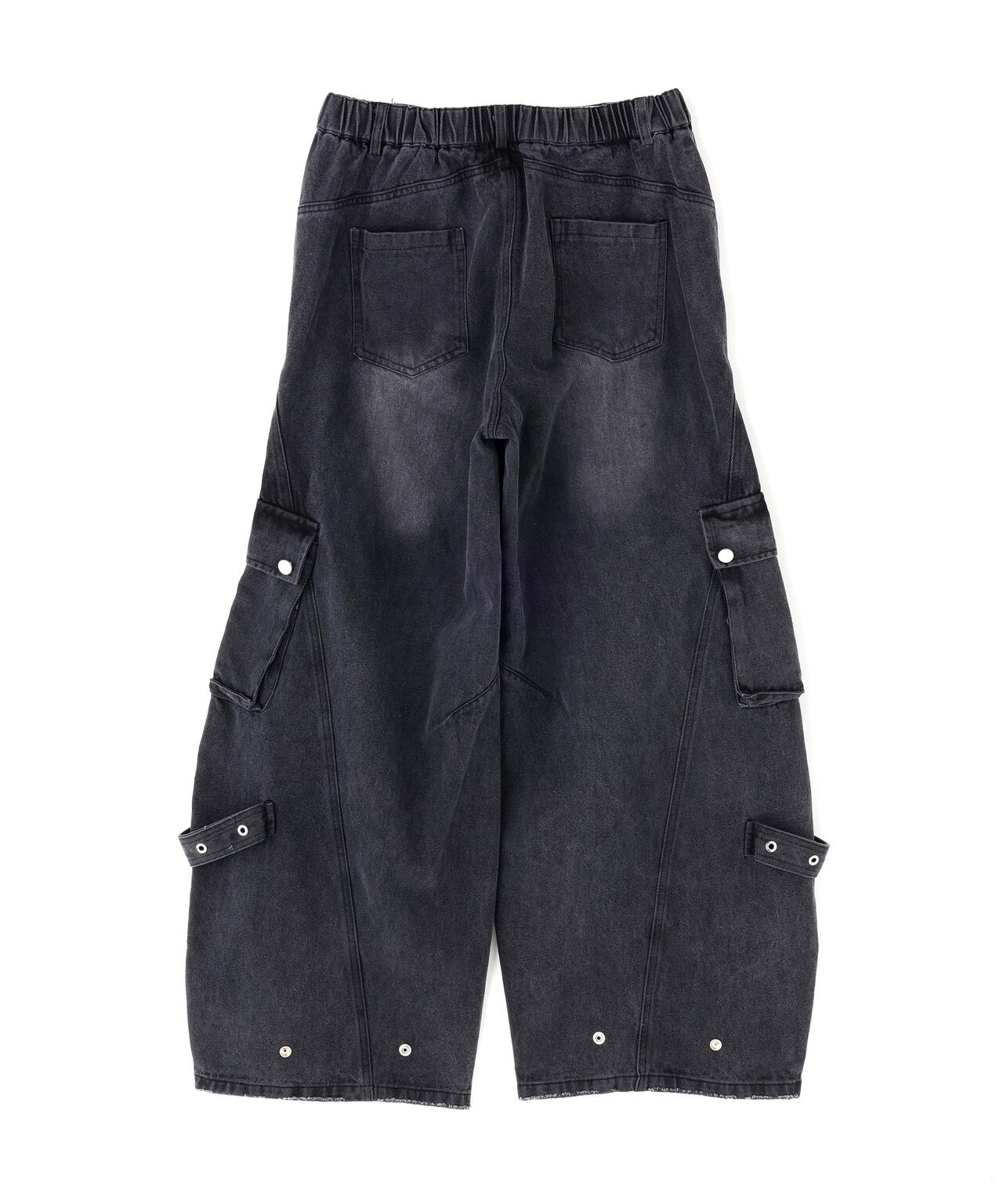 SIS/エスアイエス/Side Pocket Damage Denim Pants