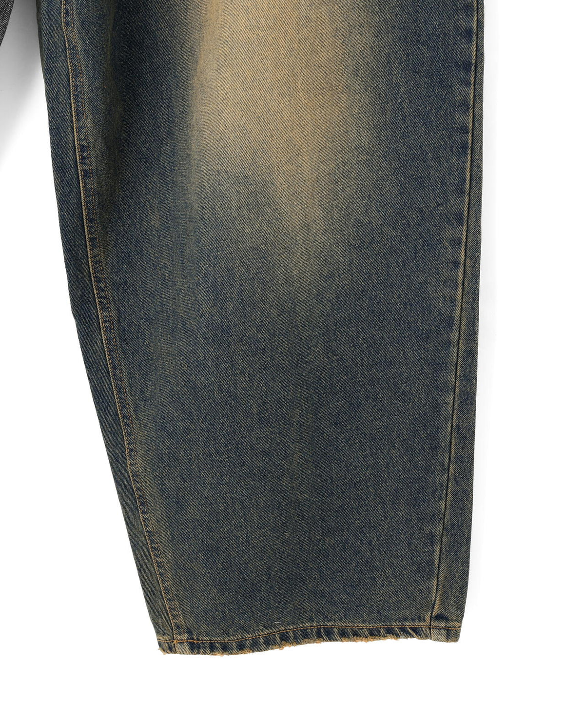 SIS/エスアイエス/Washed Wide Denim pants