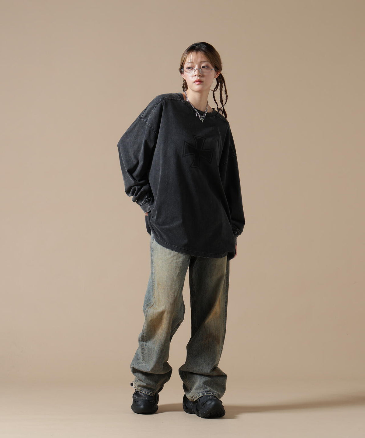 SIS/エスアイエス/Flare Denim Pants