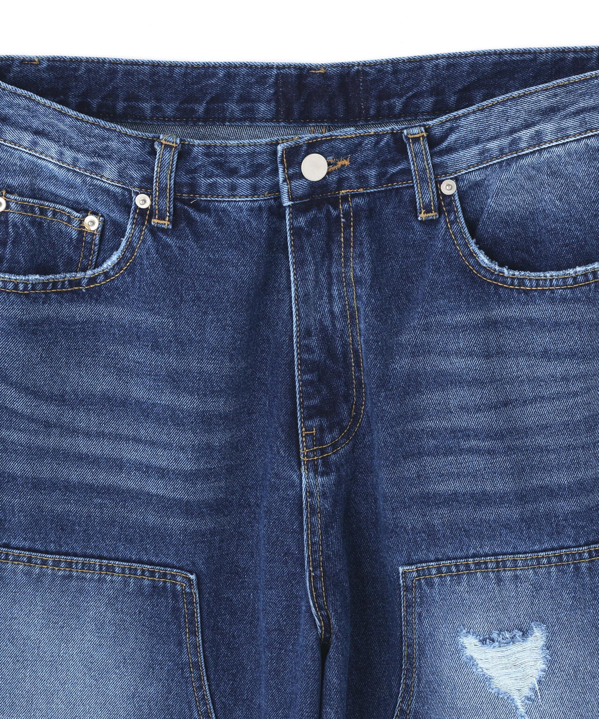 SIS/エスアイエス/Layered Camo Denim Pants
