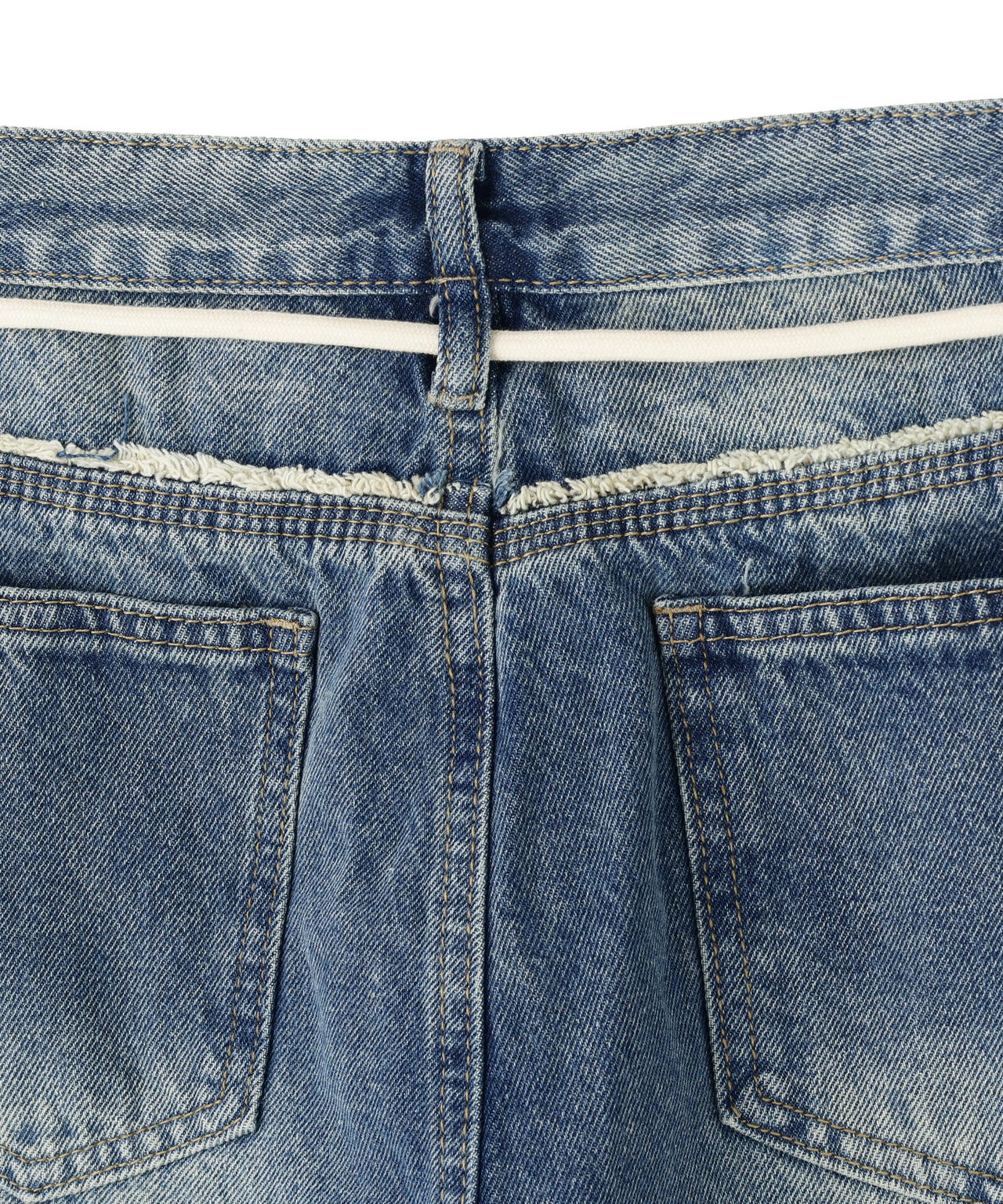 SIS/エスアイエス/Side Fringe Denim Pants